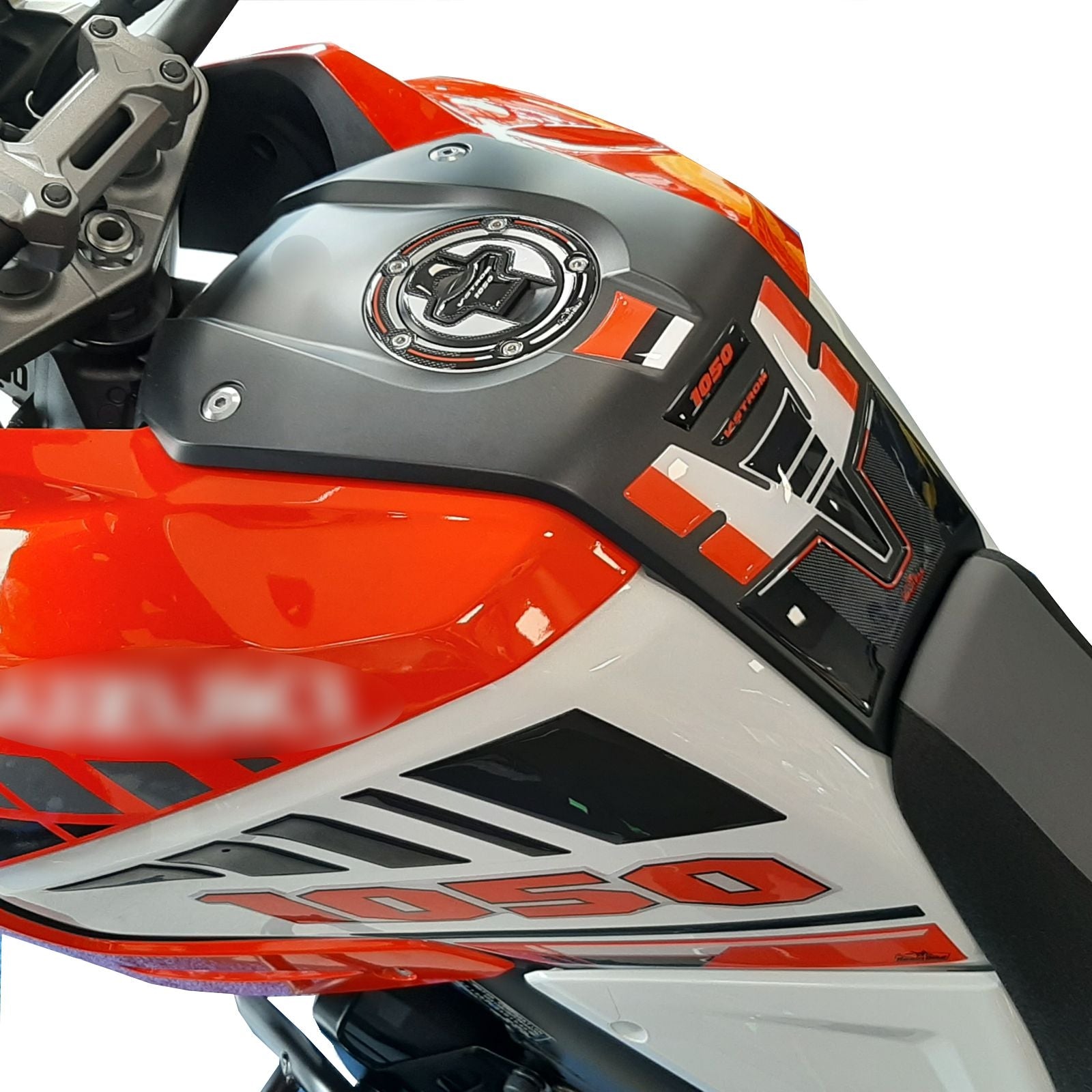 Resin Bike 3D Motorcycle Stickers - Fuel Cap | Suzuki V-Strom 1050 / 1050XT 2020>2023 RB-1000140300007 - Pyramid Motorcycle Accessories