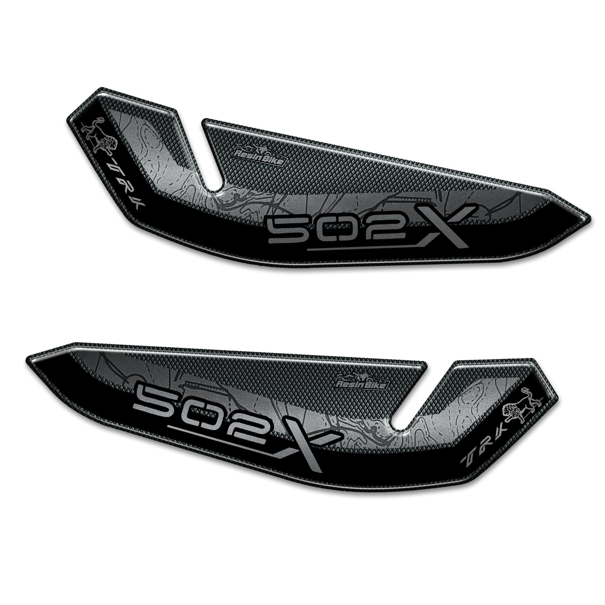 Resin Bike 3D Motorcycle Stickers - Handguards | Benelli TRK 502 X 2020>2026 - Pyramid Motorcycle Accessories