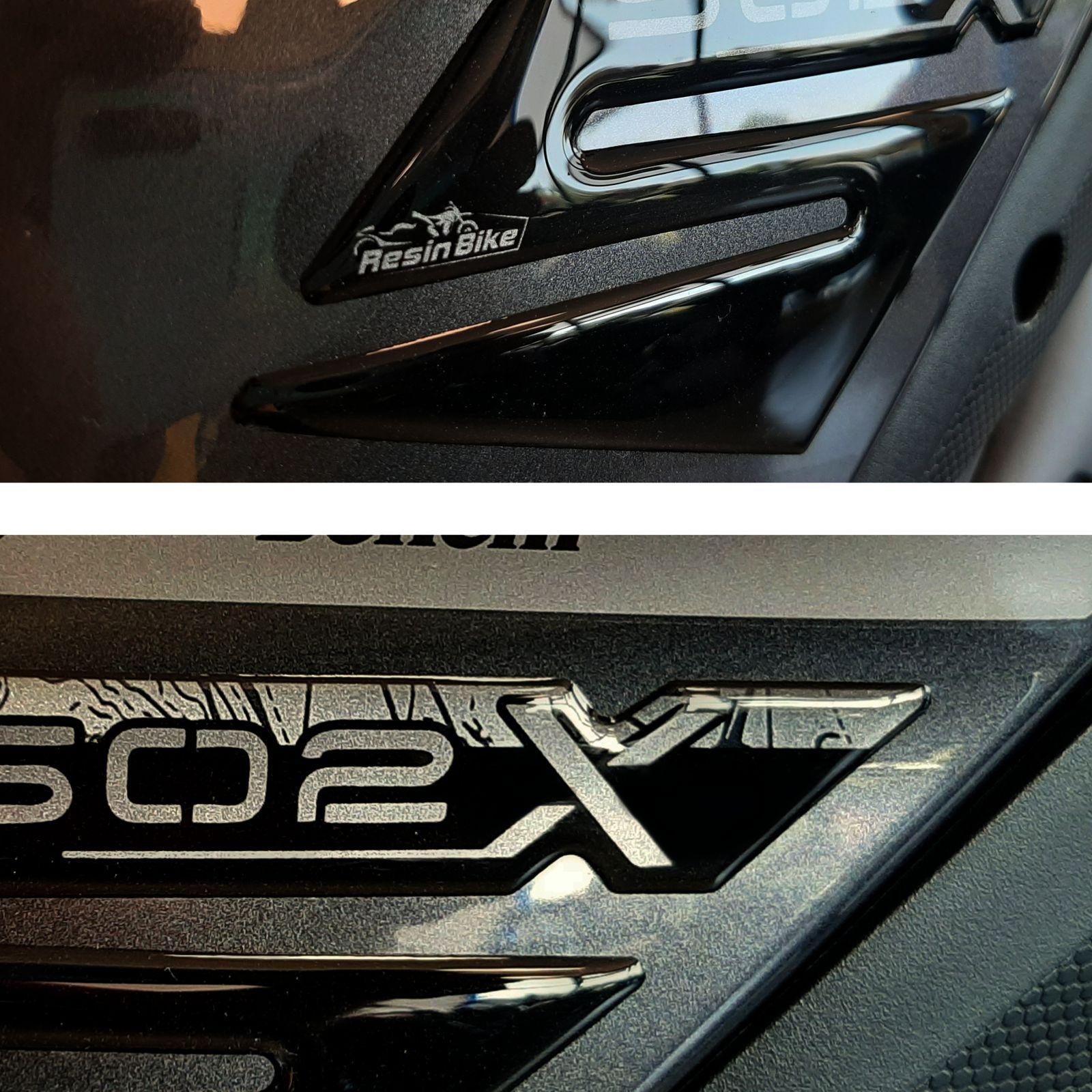 Resin Bike 3D Motorcycle Stickers - Tank Sides | Benelli TRK 502 X 2020>2026 RB-1000142800000 - Pyramid Motorcycle Accessories