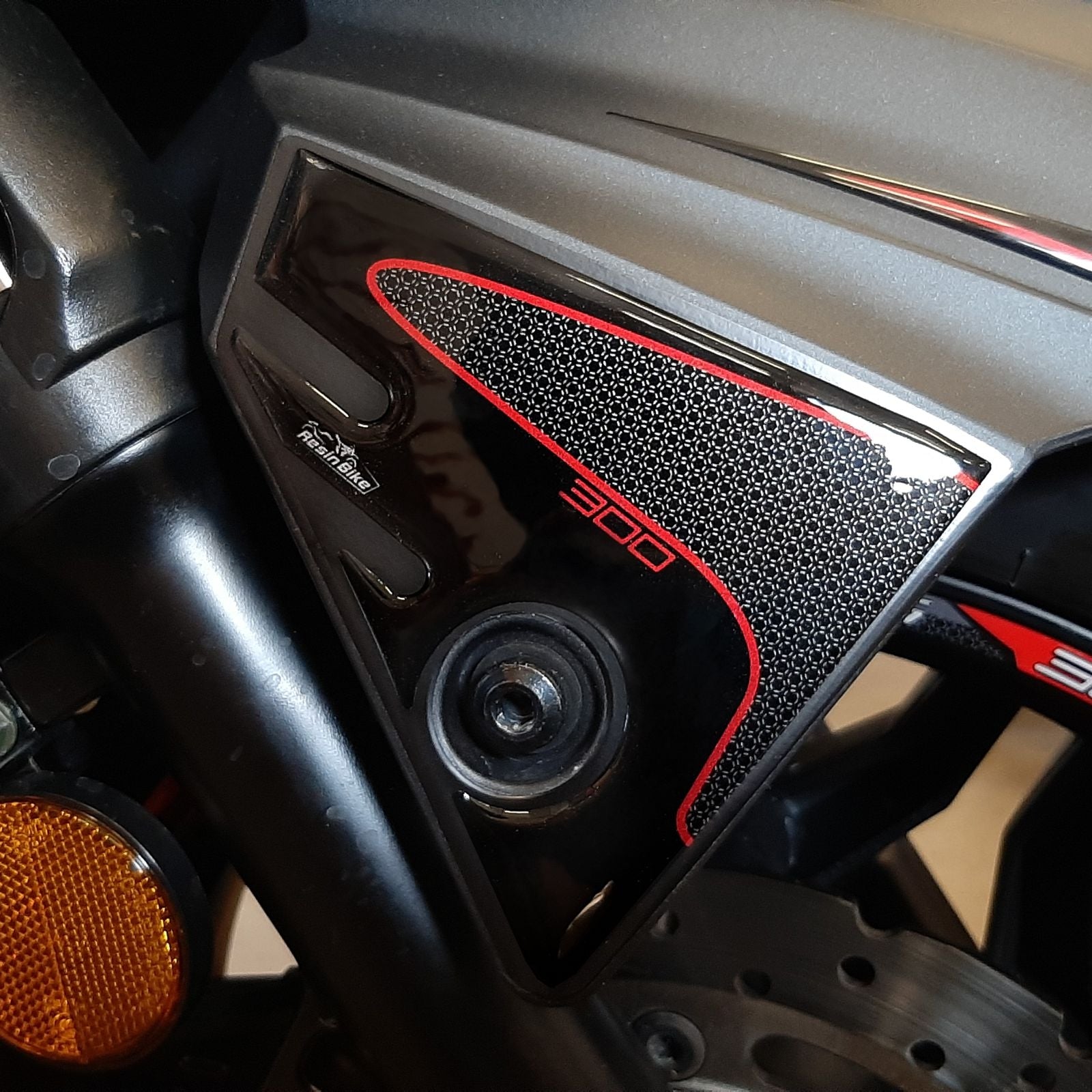 Resin Bike 3D Motorcycle Stickers - Side Panels | Kymco X-Town 300i 2020>Current - Pyramid Motorcycle Accessories