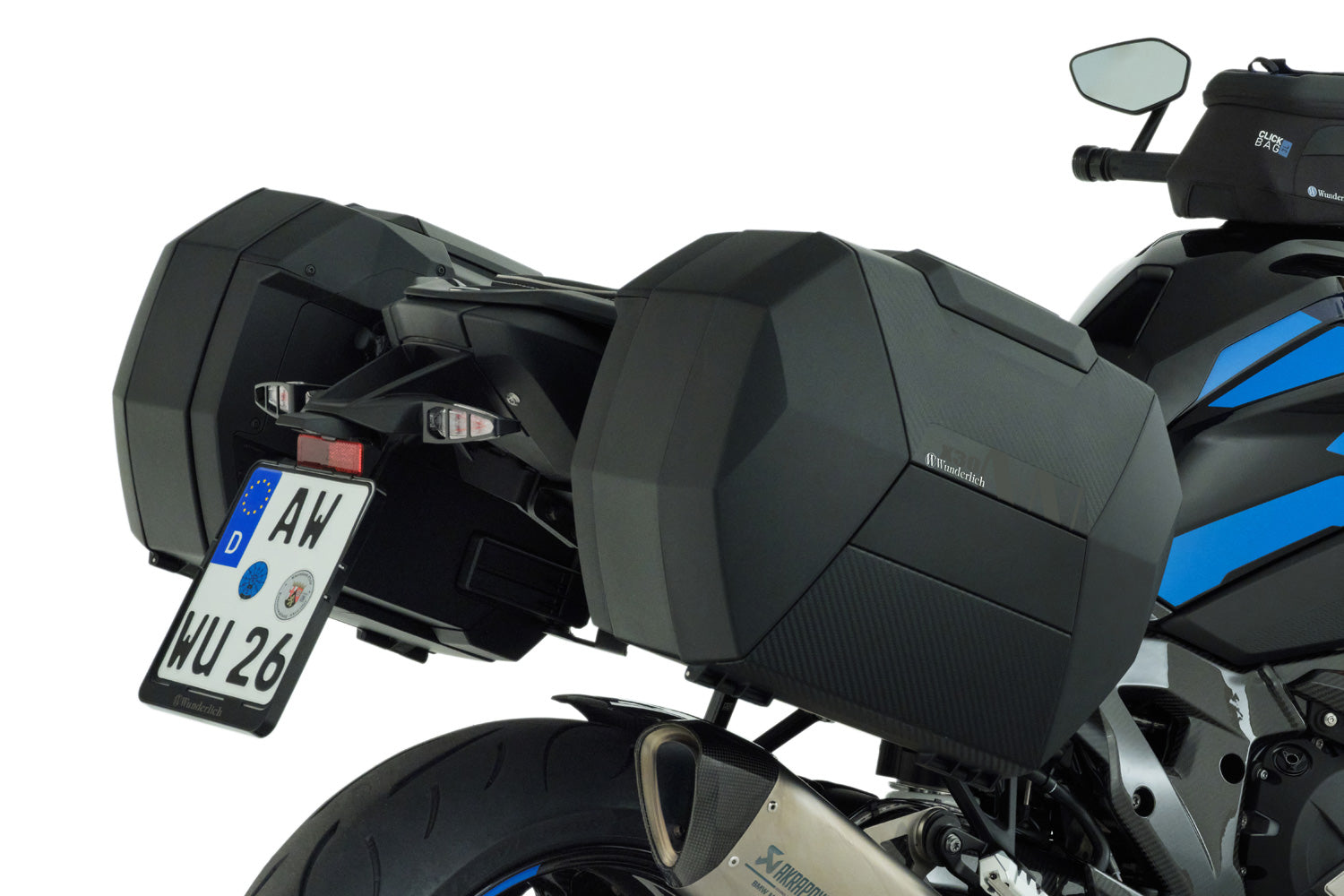 Wunderlich Vario X-Case with X-Rack Light | BMW M 1000 XRΒ -Β Β Pyramid Motorcycle Accessories