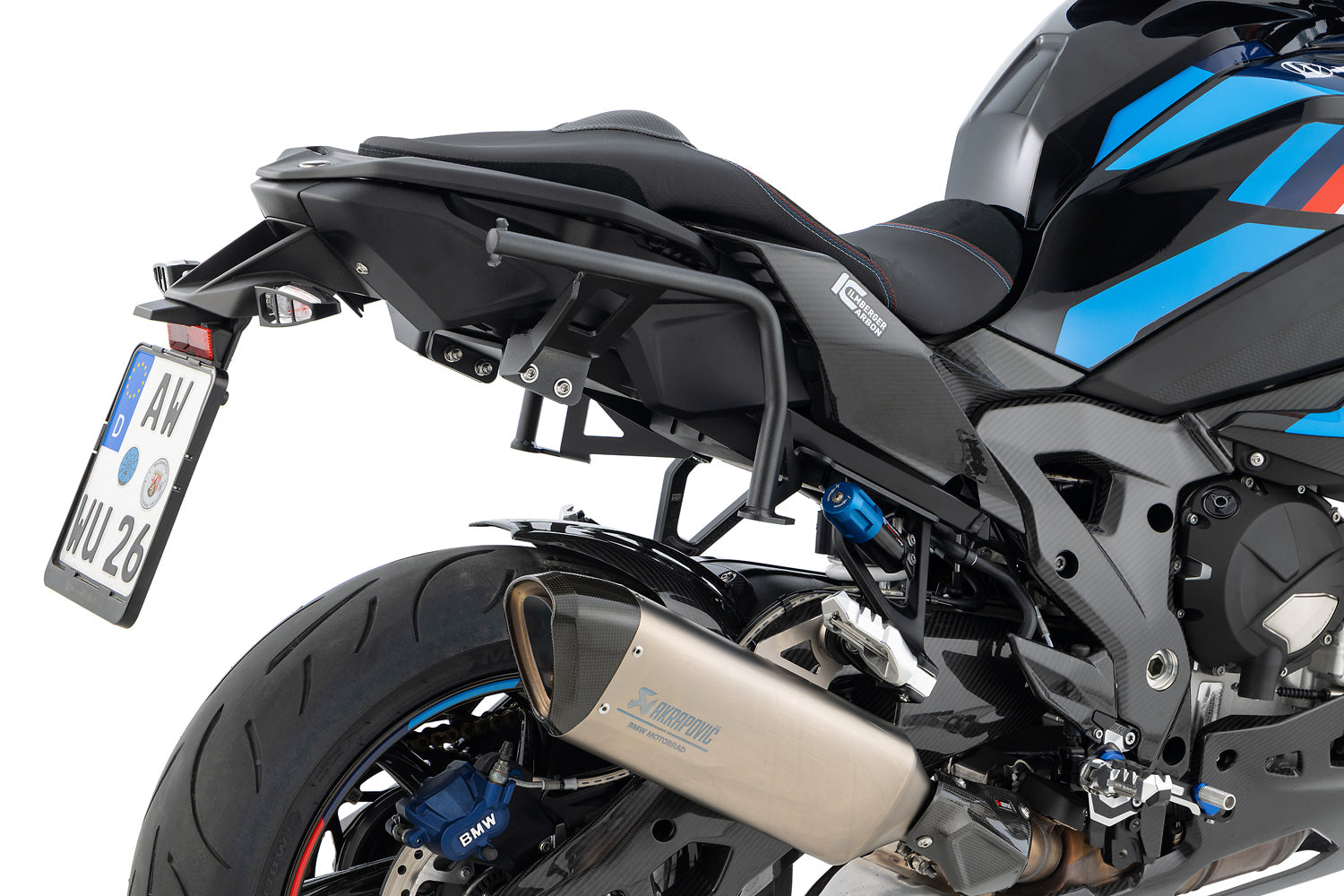 Wunderlich X30 Panniers with X-Rack Light Mounts | Carbon Optic | BMW M 1000 XR 2024>2026 - Pyramid Motorcycle Accessories