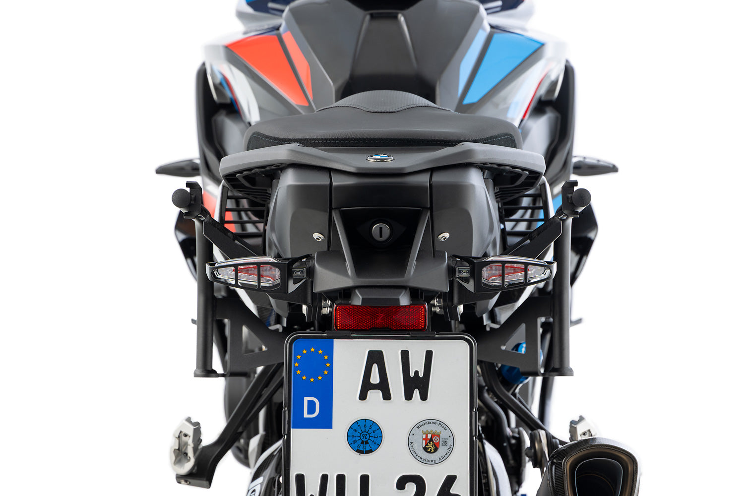 Wunderlich X30 Panniers with X-Rack Light Mounts | Carbon Optic | BMW M 1000 XR 2024>2026 - Pyramid Motorcycle Accessories