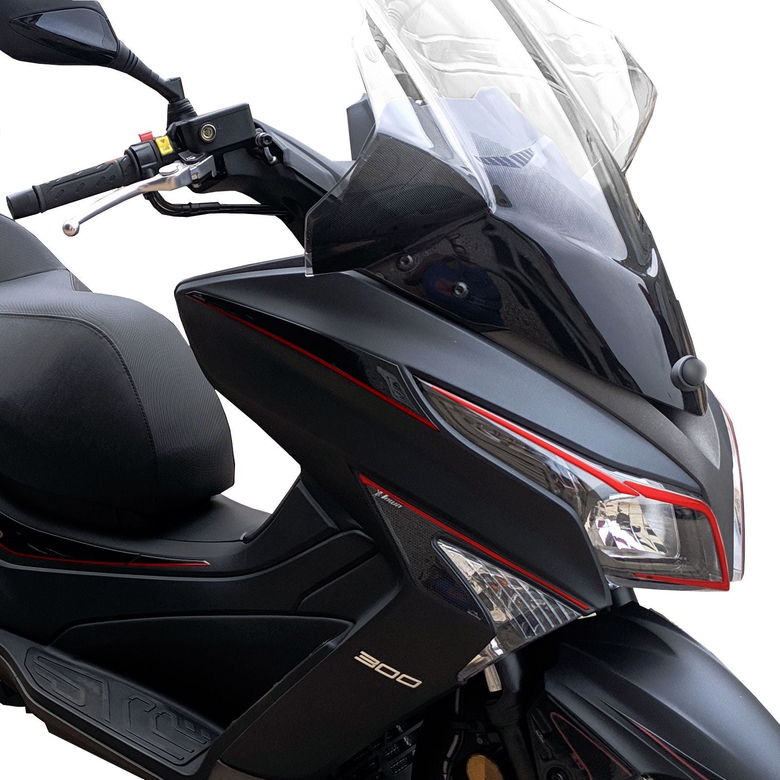 Resin Bike 3D Motorcycle Stickers - Tank Sides | Kymco X-Town 300i 2020>Current RB-1000143400001 - Pyramid Motorcycle Accessories