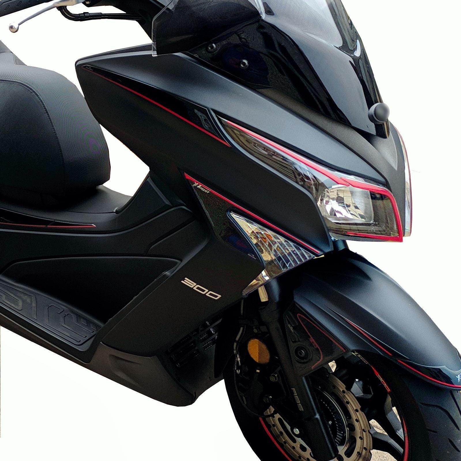 Resin Bike 3D Motorcycle Stickers - Tank Sides | Kymco X-Town 300i 2020>Current RB-1000143500008 - Pyramid Motorcycle Accessories