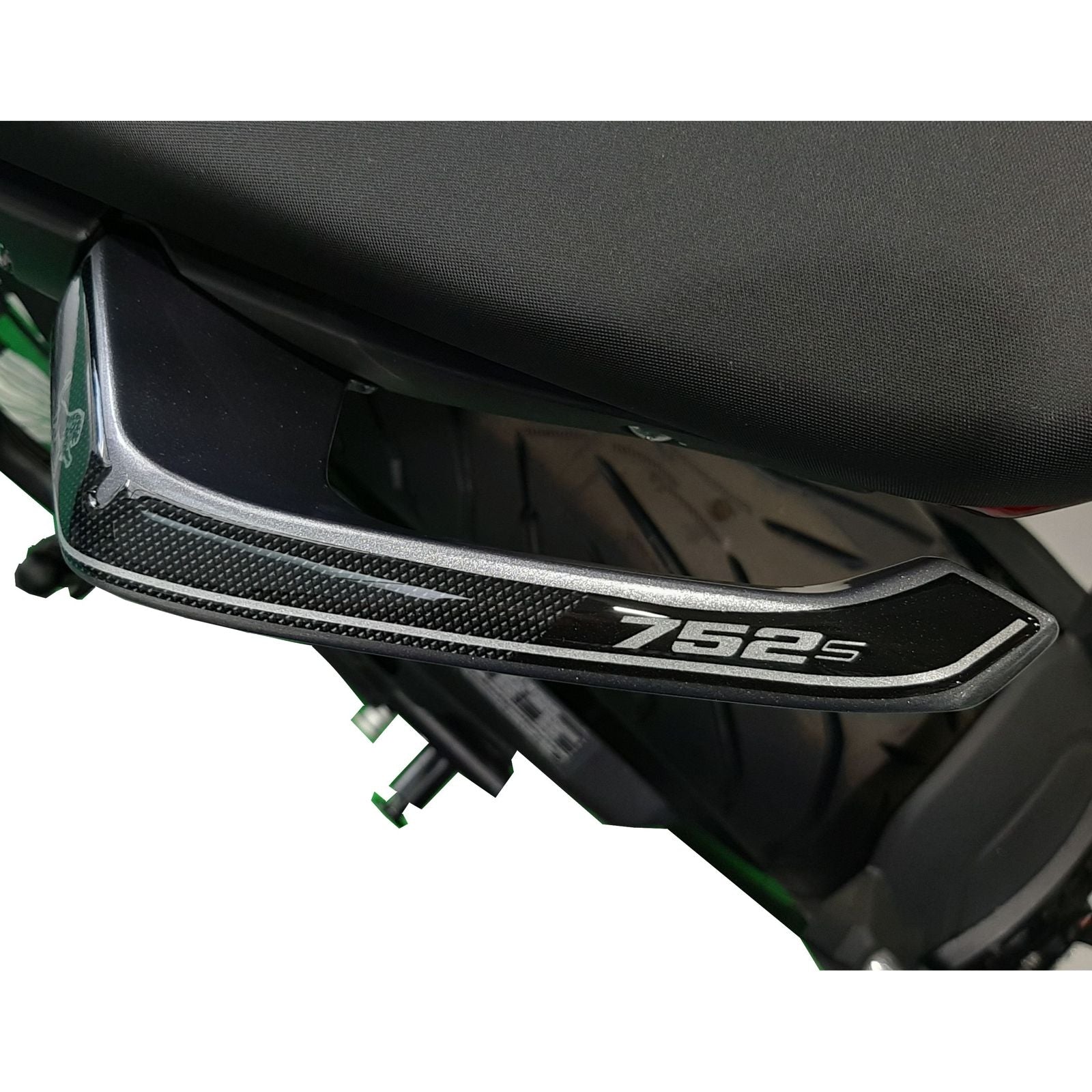 Resin Bike 3D Motorcycle Stickers - Passenger Handles | Benelli 752 S 2019>2020 - Pyramid Motorcycle Accessories