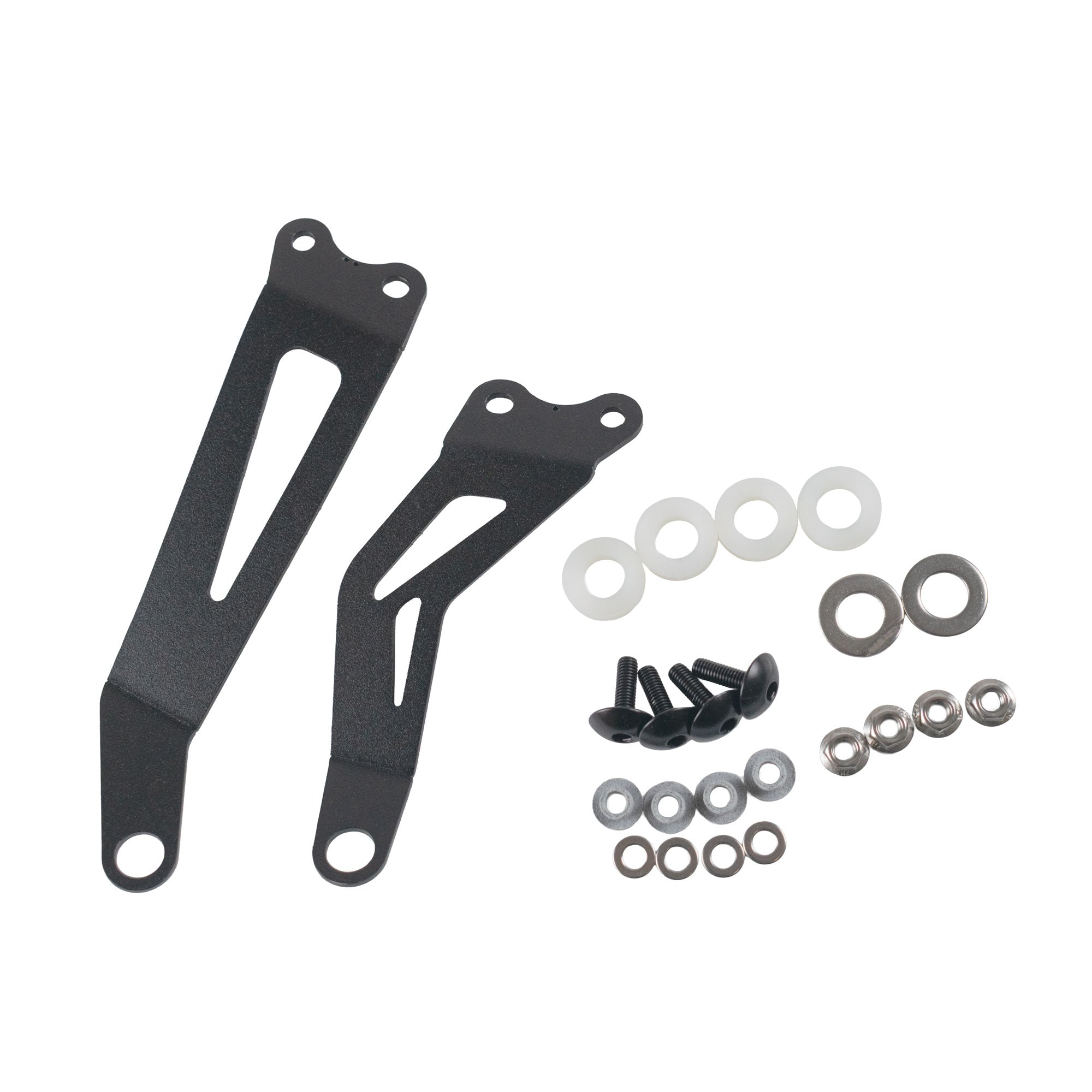 Pyramid Handguards | Matte Black | Kawasaki Versys 650 2015>Current - Pyramid Motorcycle Accessories