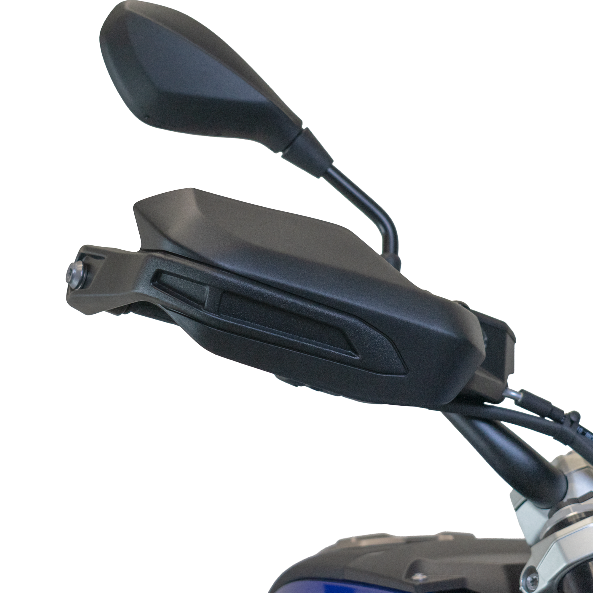 Pyramid Handguards | Matte Black | Kawasaki Versys 650 2015>Current - Pyramid Motorcycle Accessories