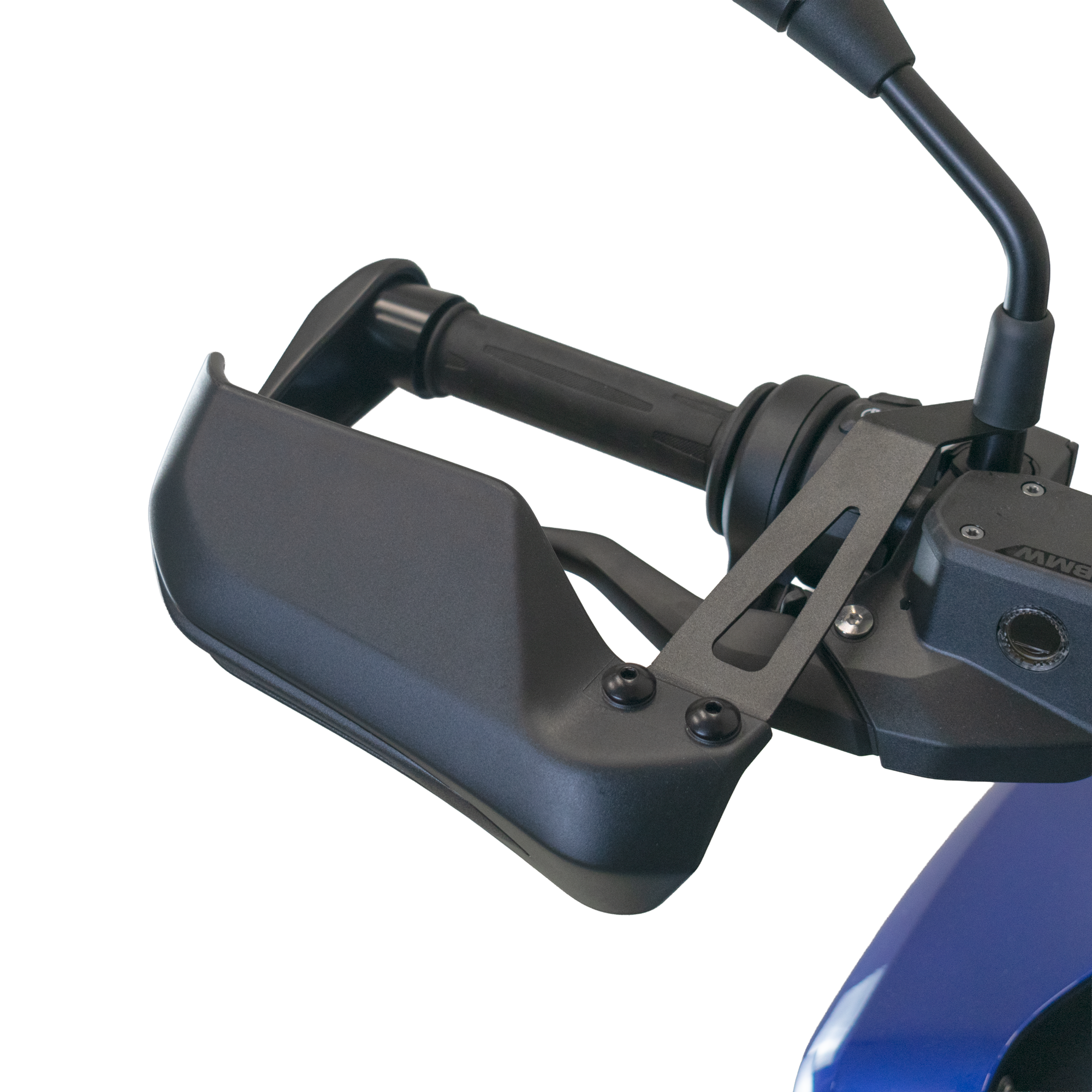 Pyramid Handguards | Matte Black | Kawasaki Versys 650 2015>Current - Pyramid Motorcycle Accessories
