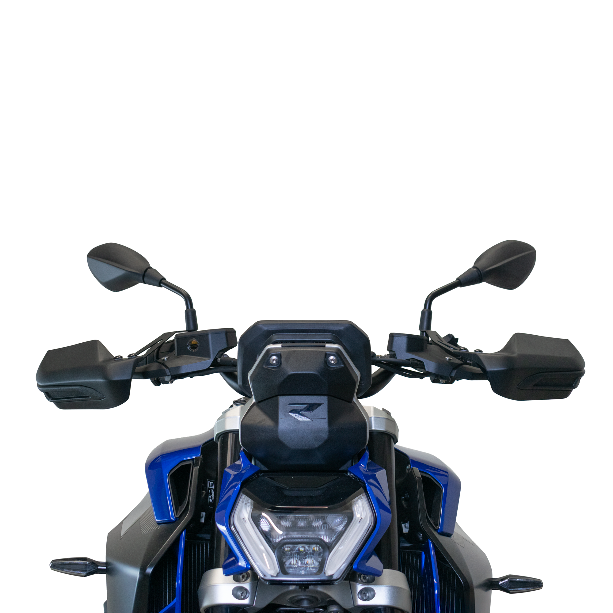 Pyramid Handguards | Matte Black | Kawasaki Versys 650 2015>Current - Pyramid Motorcycle Accessories