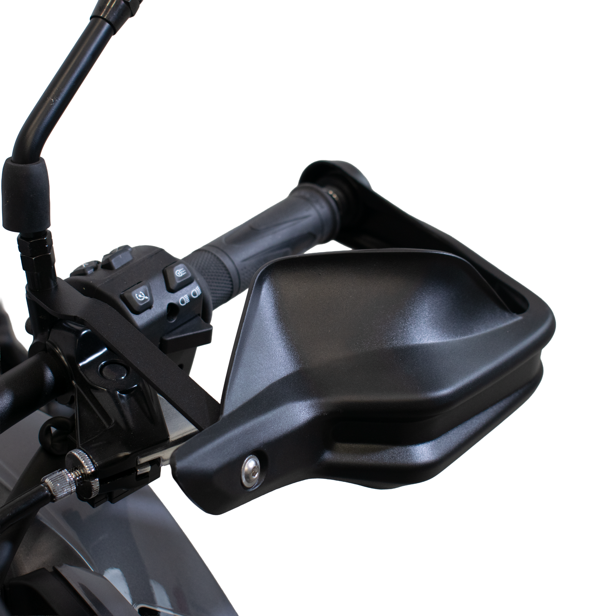 Pyramid Handguards | Matte Black | Triumph Tiger Sport 660 2022>Current - Pyramid Motorcycle Accessories