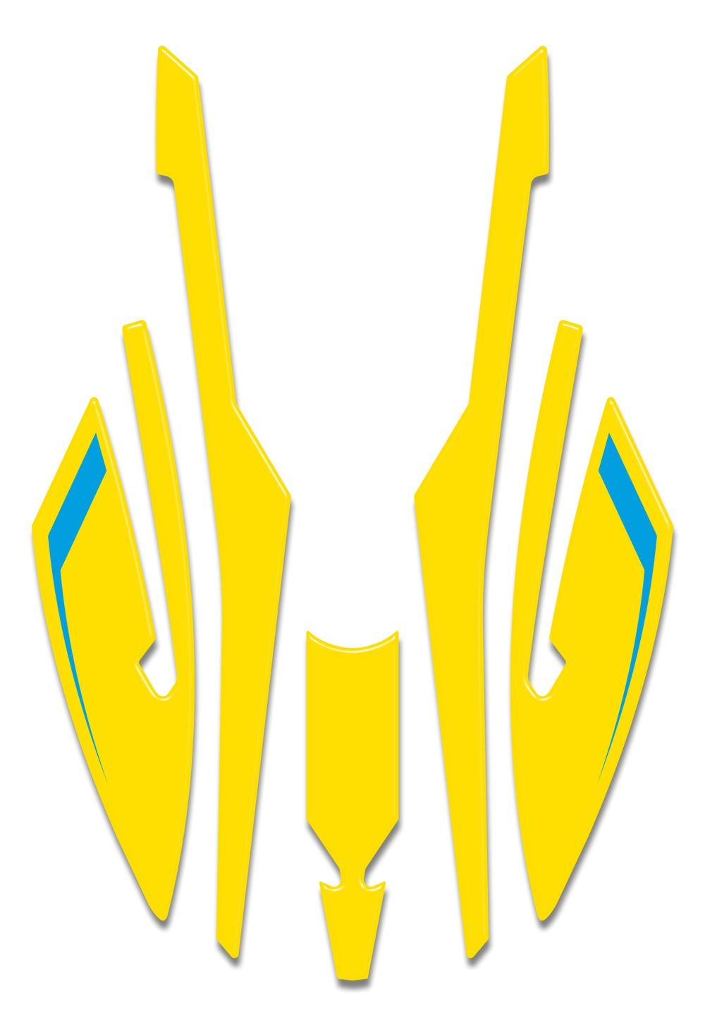 Resin Bike 3D Motorcycle Stickers - Beak | Suzuki V-Strom 1000 / 1000XT 2014>2019 RB-B6T00565 - Pyramid Motorcycle Accessories