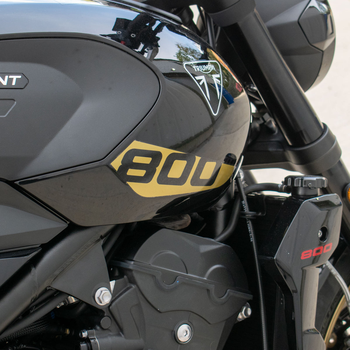Pyramid Decals | Gold Tank Decals | Triumph Trident 800 2026>Current