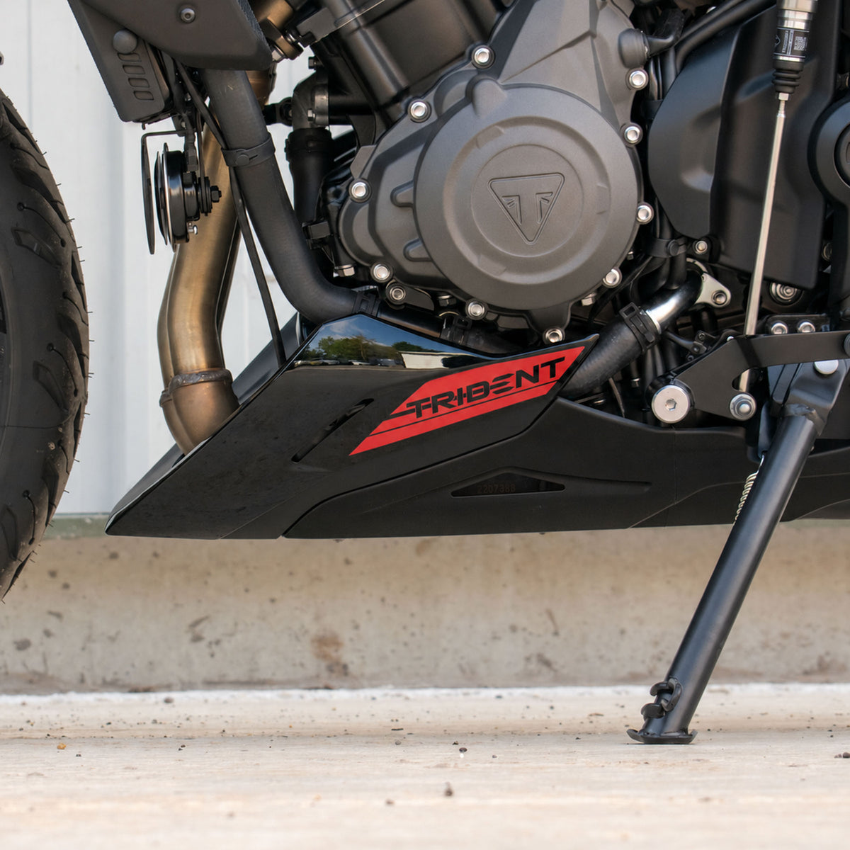 Pyramid Decals | Red Belly Pan Decals | Triumph Trident 800 2026>Current