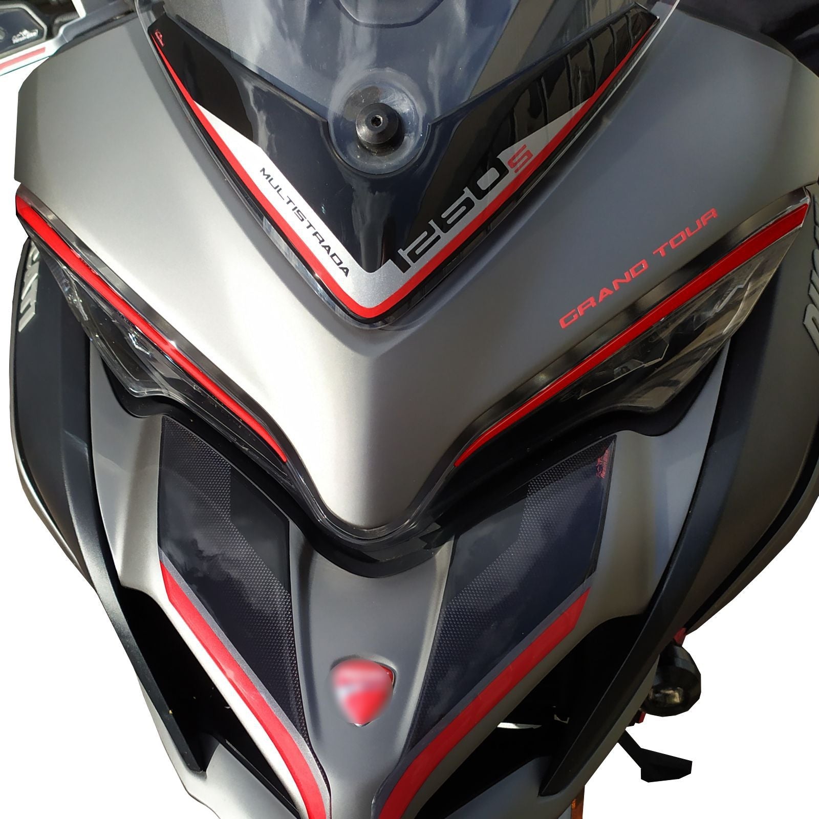 Resin Bike 3D Motorcycle Stickers - Headlight | Ducati Multistrada 1260 S 2018>2020 - Pyramid Motorcycle Accessories