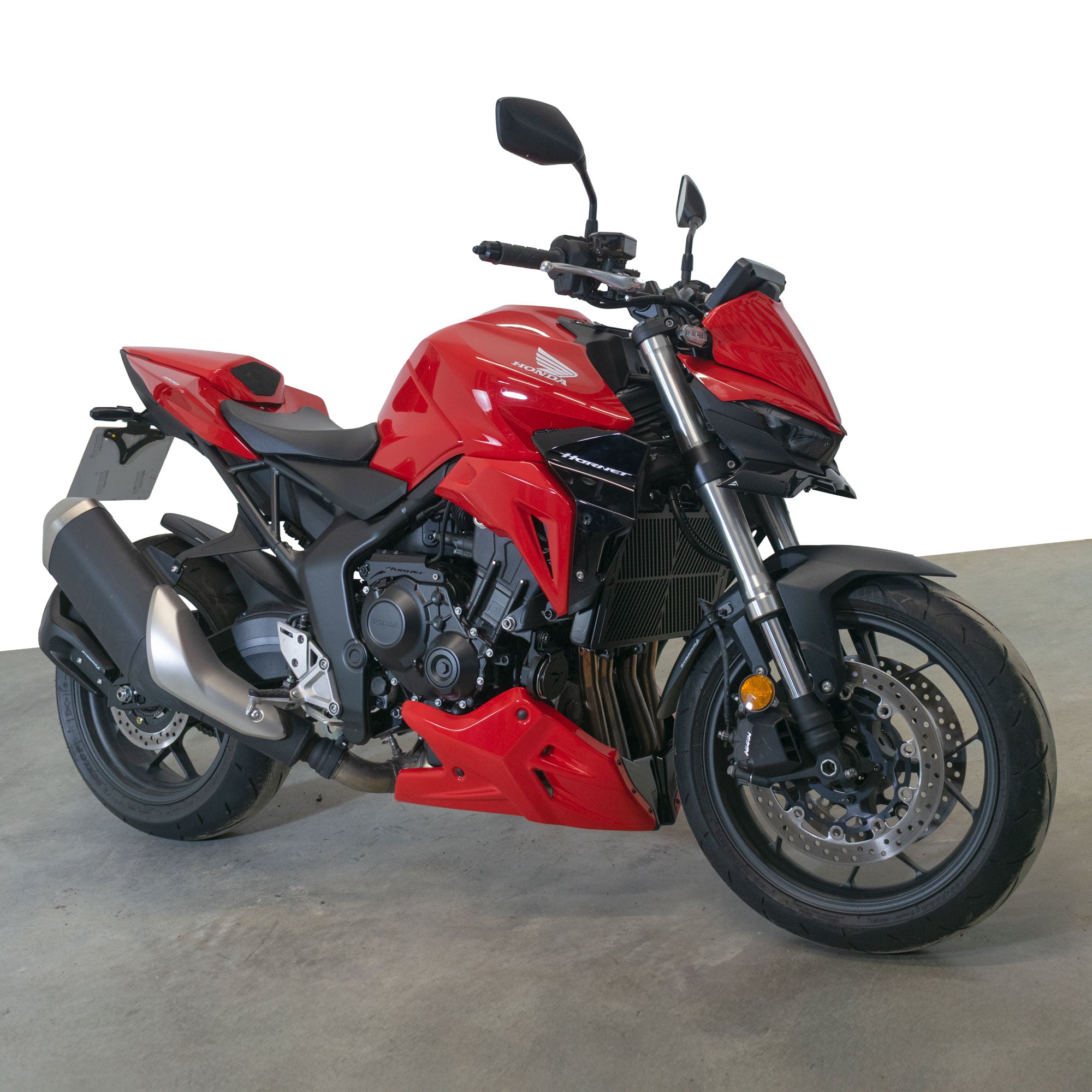 Pyramid Rear Peg Blanking Blocks | Matte Black | Honda CB 1000 Hornet inc SP 2025>Current - Pyramid Motorcycle Accessories