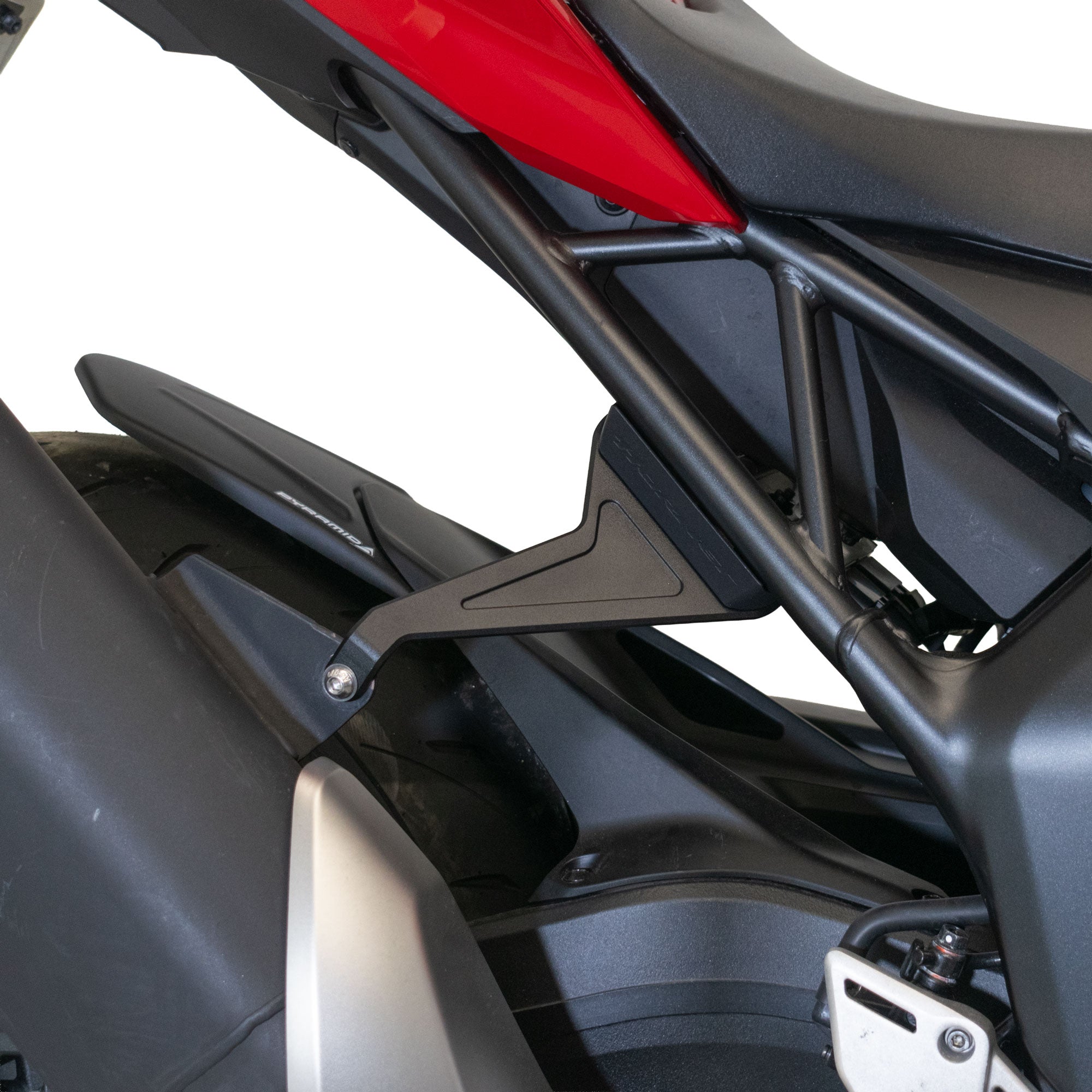 Pyramid Rear Peg Blanking Blocks | Matte Black | Honda CB 1000 Hornet inc SP 2025>Current - Pyramid Motorcycle Accessories
