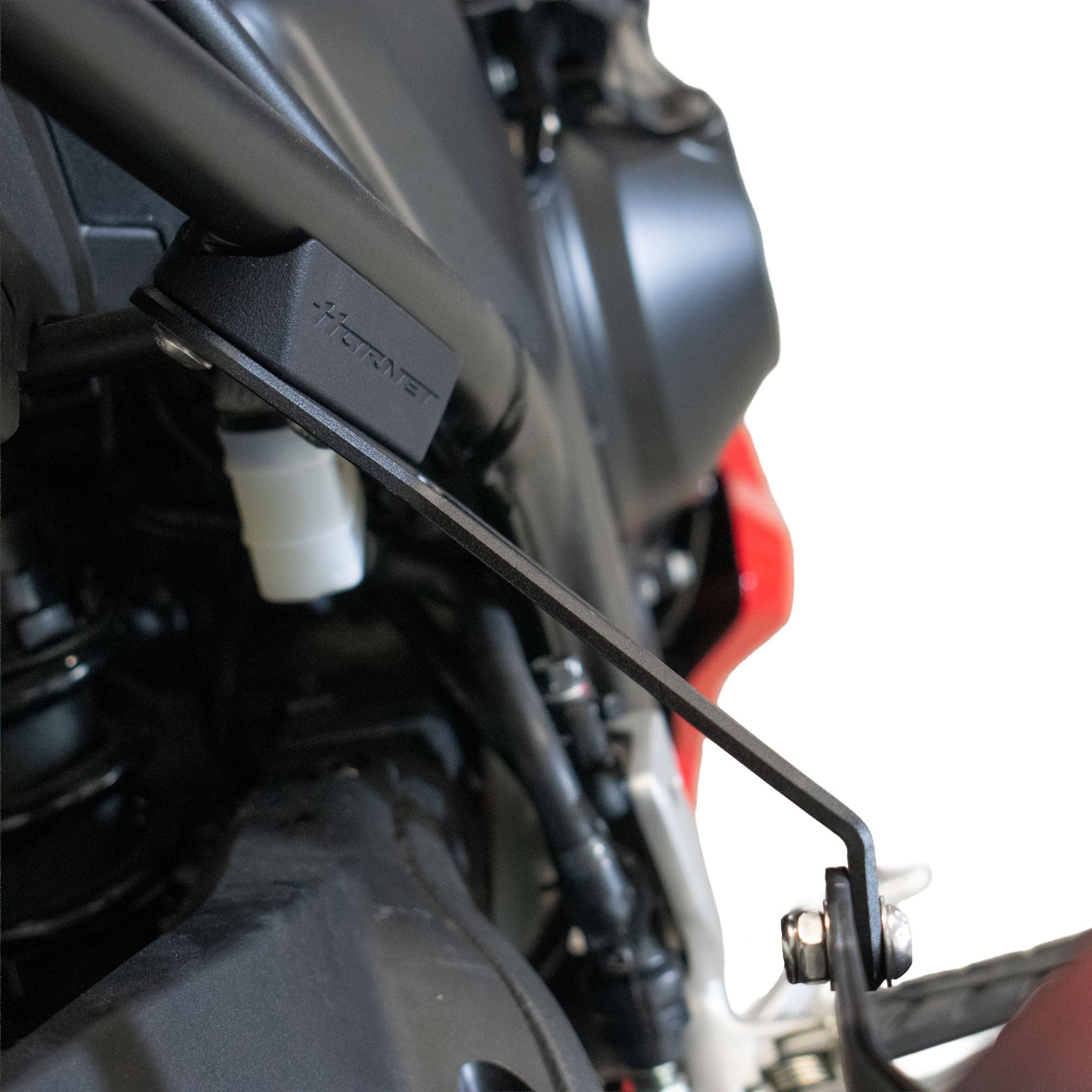Pyramid Rear Peg Blanking Blocks | Matte Black | Honda CB 1000 Hornet inc SP 2025>Current - Pyramid Motorcycle Accessories