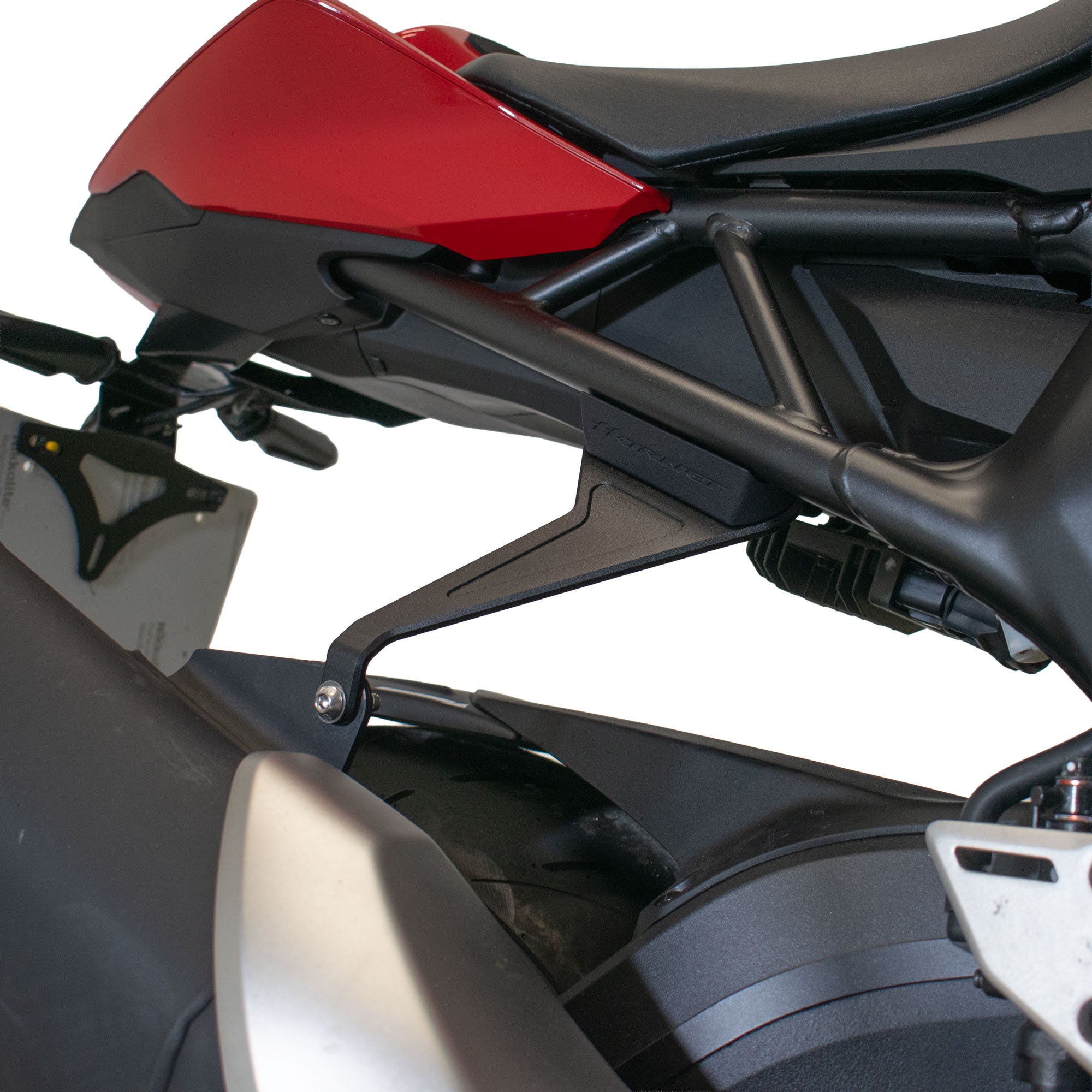 Pyramid Rear Peg Blanking Blocks | Matte Black | Honda CB 1000 Hornet inc SP 2025>Current - Pyramid Motorcycle Accessories