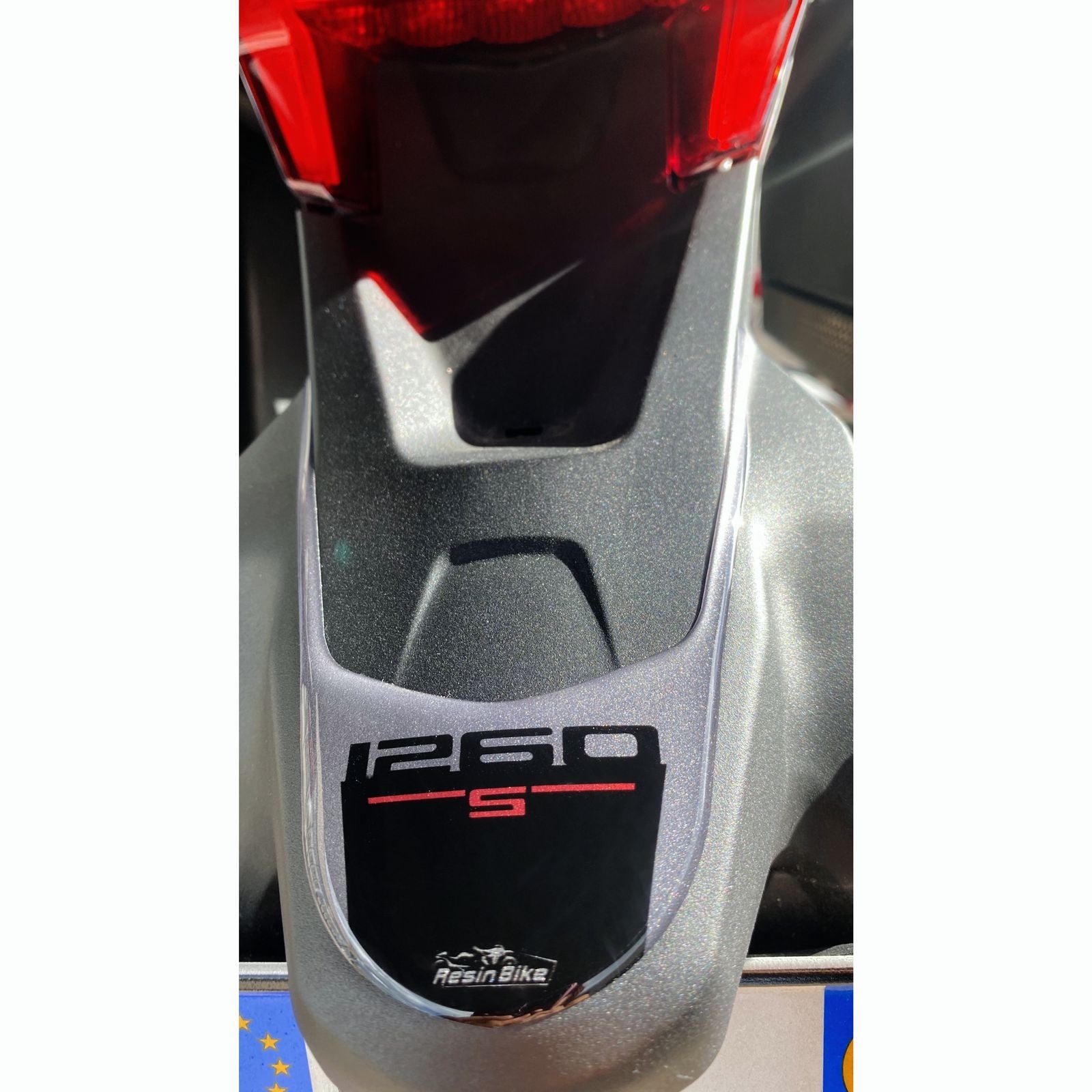 Resin Bike 3D Motorcycle Stickers - Tail Section | Ducati Multistrada 1260 S 2018>2020 - Pyramid Motorcycle Accessories