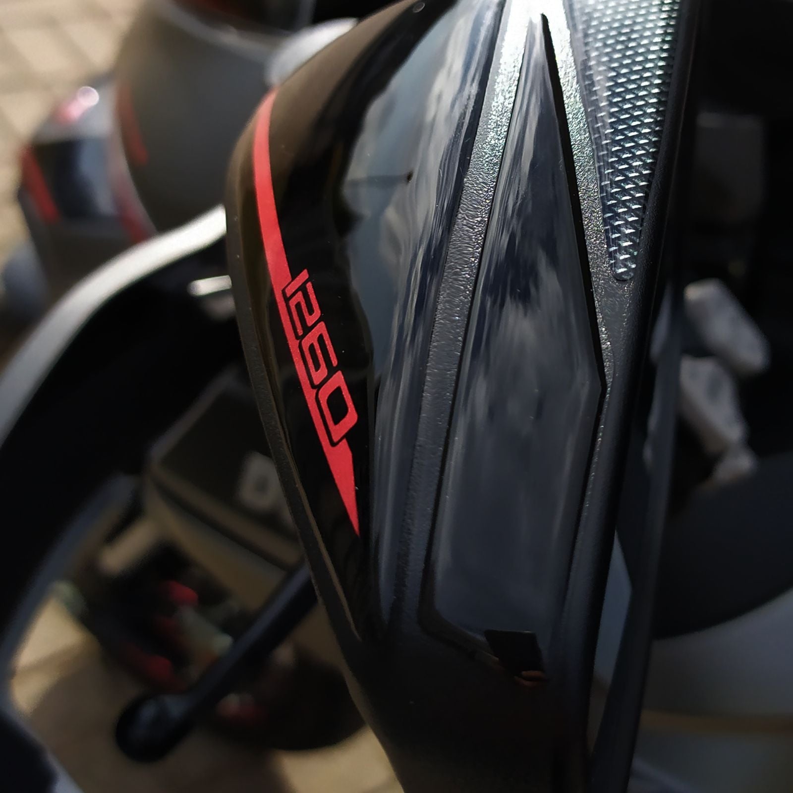 Resin Bike 3D Motorcycle Stickers - Mirrors | Ducati Multistrada 1260 S 2018>2020 - Pyramid Motorcycle Accessories