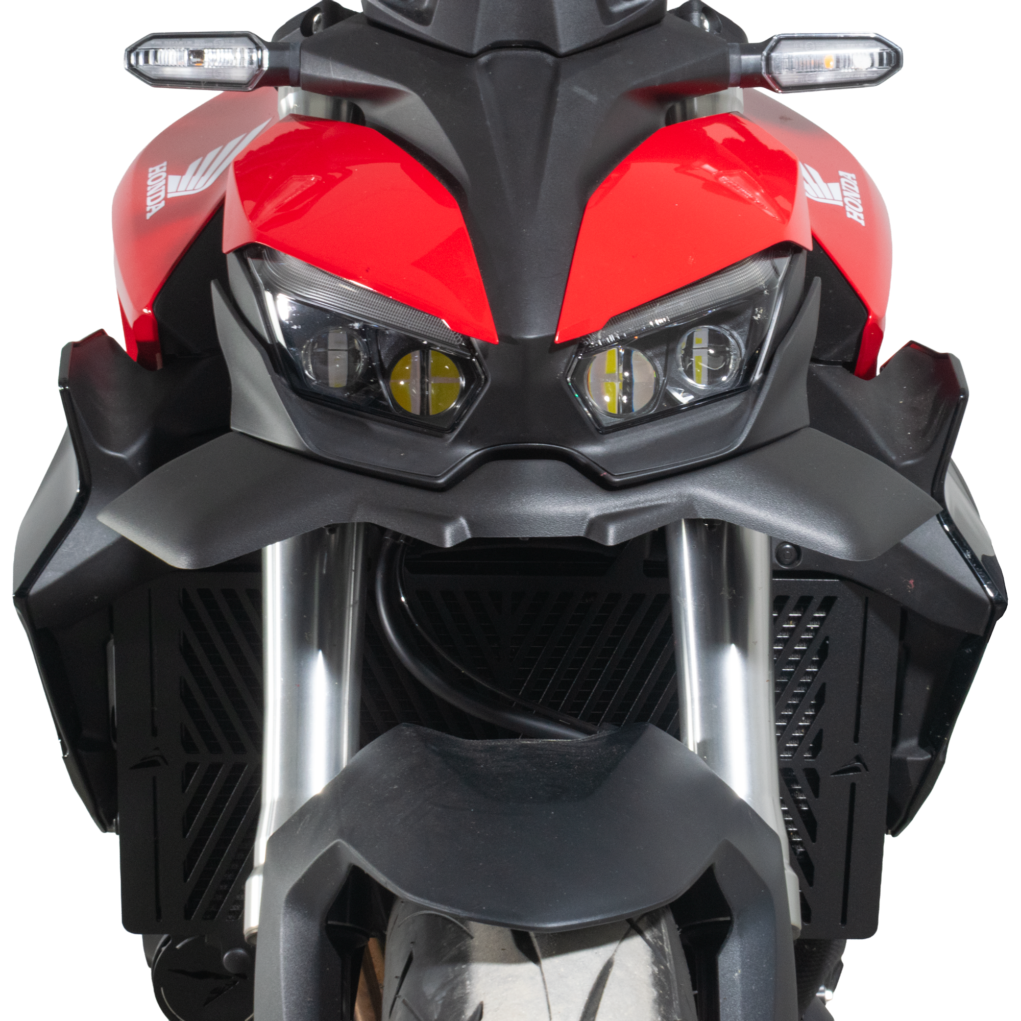 Pyramid Frontal Wing | Matte Black | Honda CB1000 Hornet inc SP 2025>Current - Pyramid Motorcycle Accessories