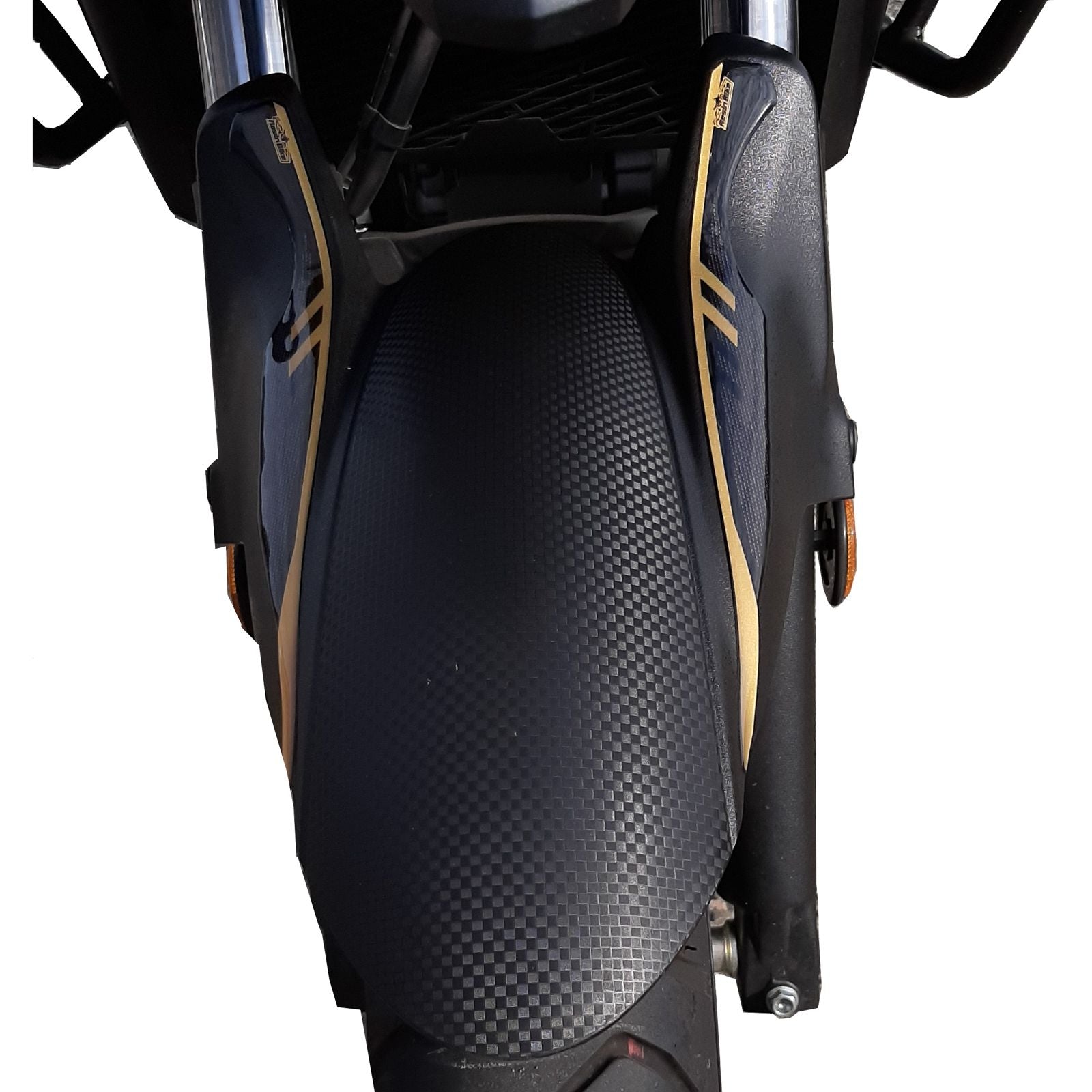 Resin Bike 3D Motorcycle Stickers - Front Fender | Suzuki V-Strom 650XT 2020>Current - Pyramid Motorcycle Accessories
