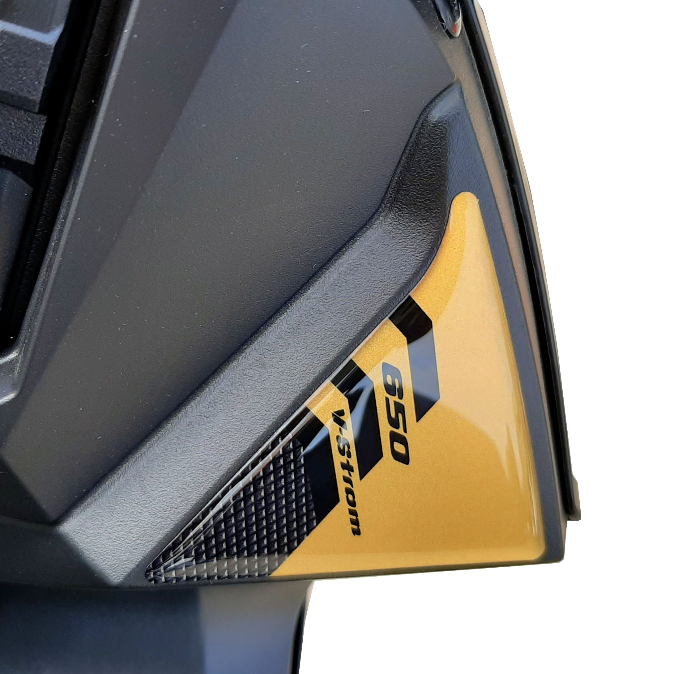 Resin Bike 3D Motorcycle Stickers - Frontal Area | Suzuki V-Strom 650XT 2020>Current - Pyramid Motorcycle Accessories