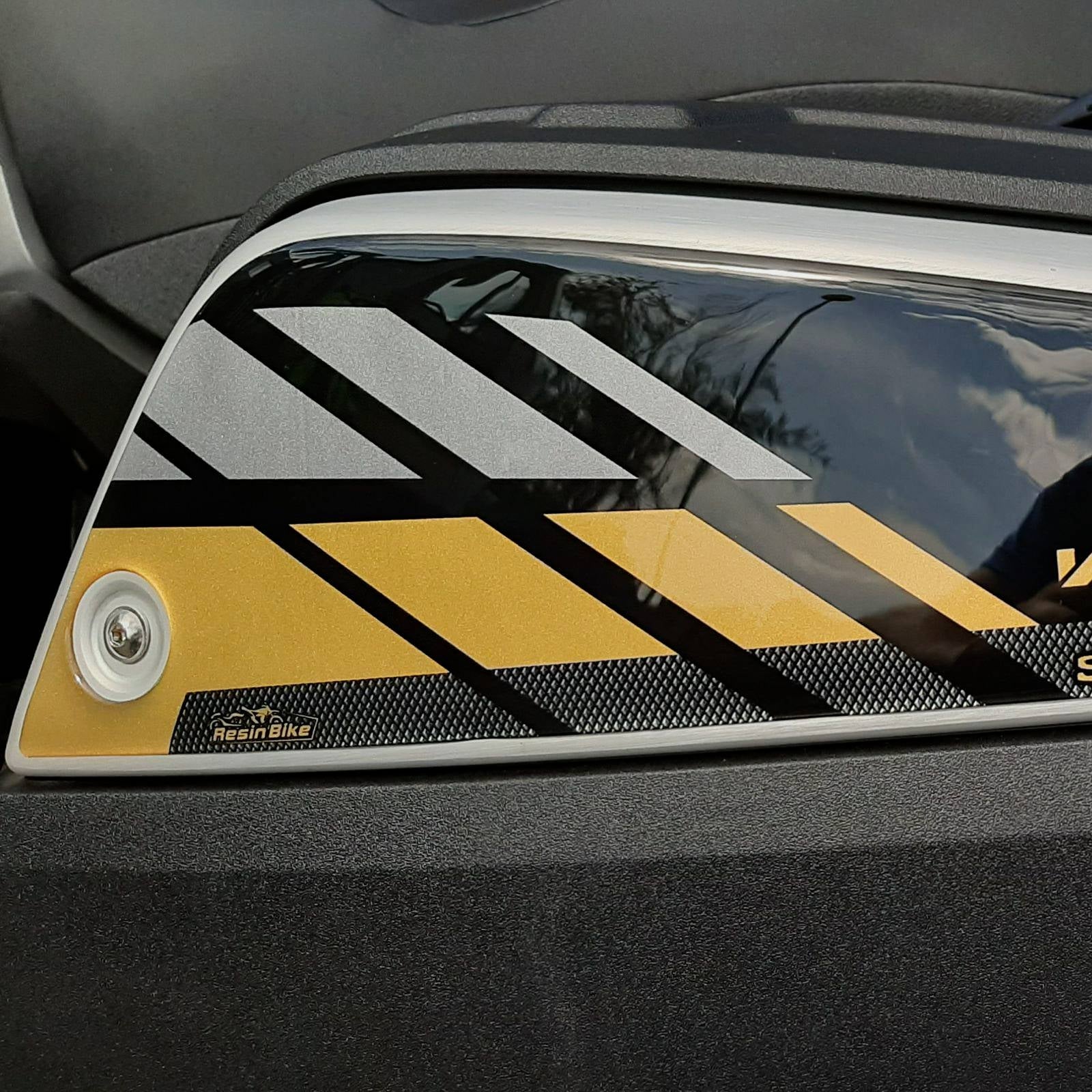 Resin Bike 3D Motorcycle Stickers - Panniers | Suzuki V-Strom 650XT 2020>2021 RB-1000148000008 - Pyramid Motorcycle Accessories
