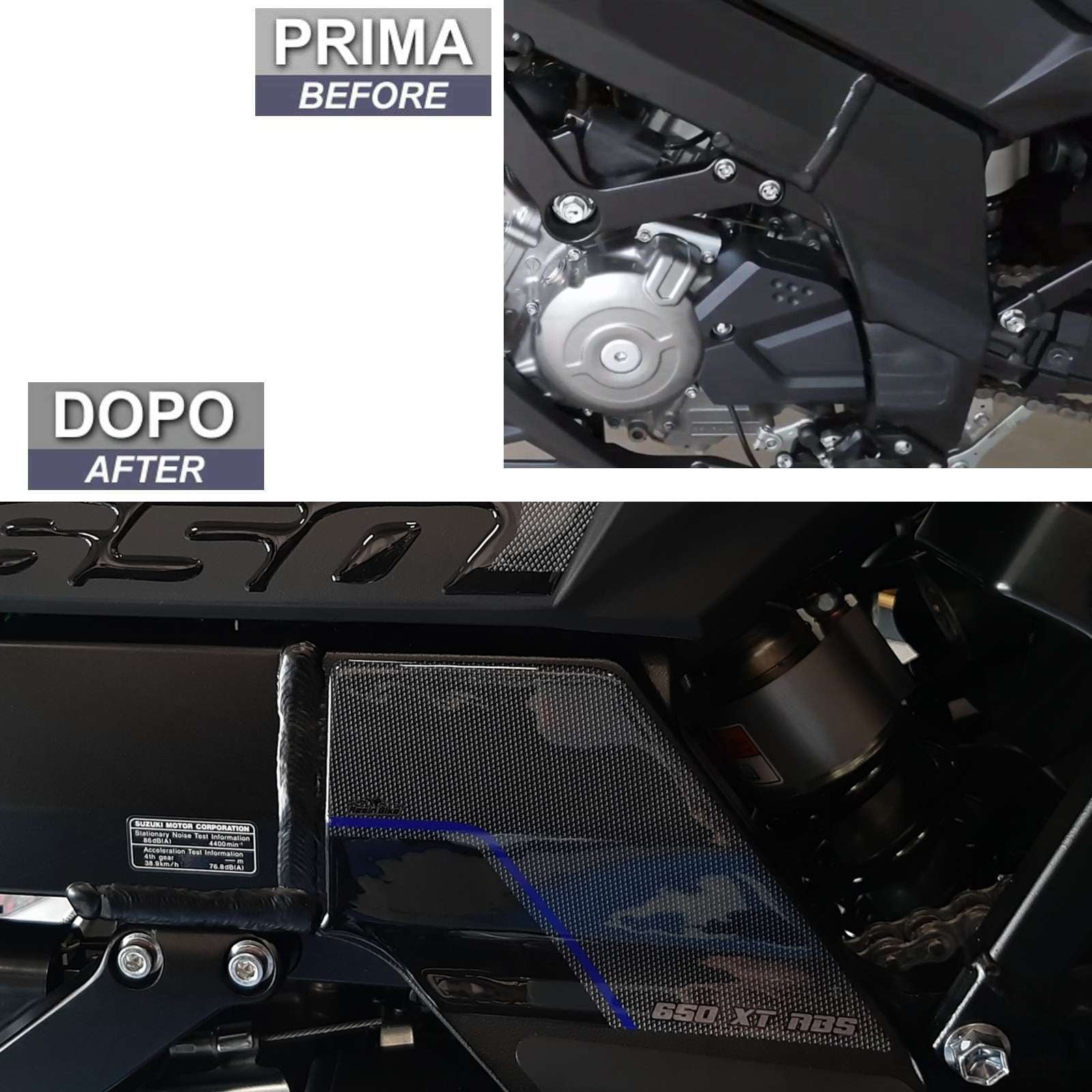 Resin Bike 3D Motorcycle Stickers - Tank Sides | Suzuki V-Strom 650XT 2020>2023 RB-1000148800004 - Pyramid Motorcycle Accessories