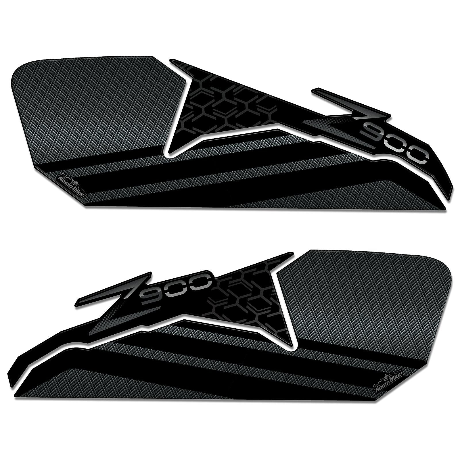 Resin Bike 3D Motorcycle Stickers - Tank Sides | Kawasaki Z 900 2021>2024 RB-1000149600009 - Pyramid Motorcycle Accessories