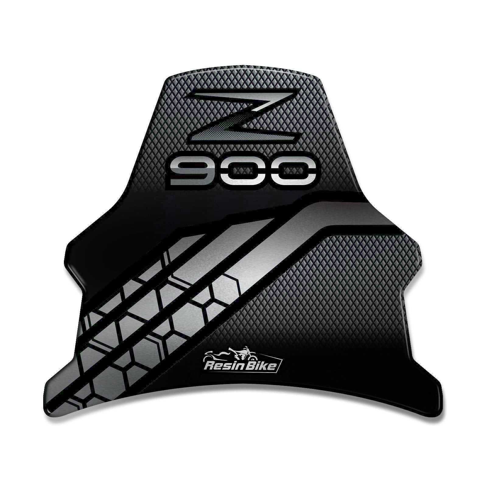 Resin Bike 3D Motorcycle Stickers - Key Area | Kawasaki Z 900 2021>2024 RB-1000149800003 - Pyramid Motorcycle Accessories
