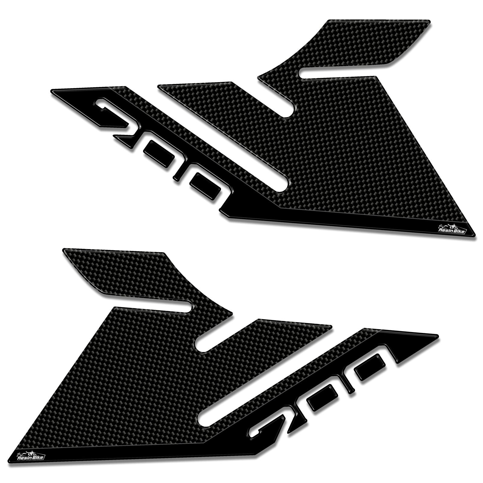 Resin Bike 3D Motorcycle Stickers - Tank Sides | Honda NC 700 D Integra 2012>2013 - Pyramid Motorcycle Accessories