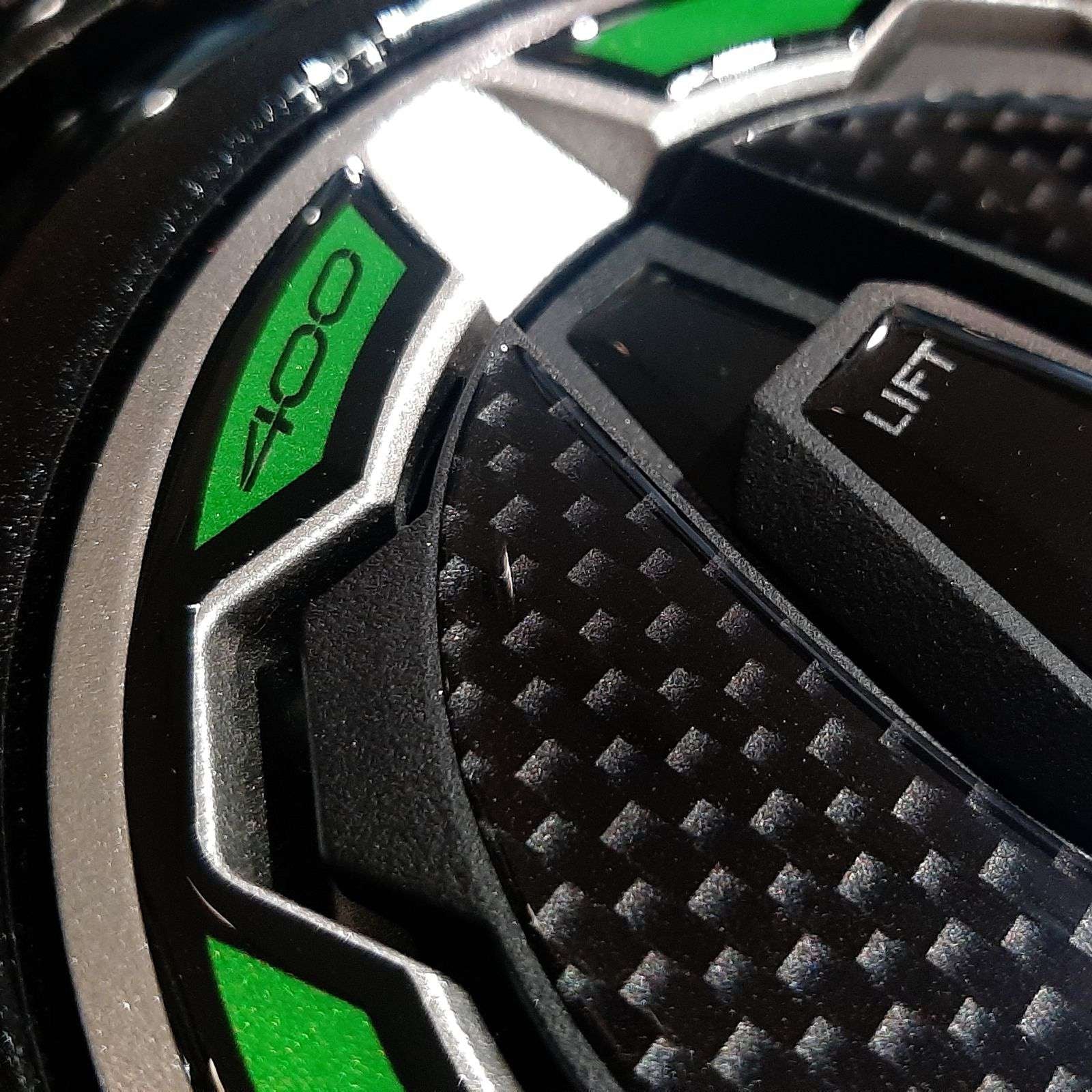 Resin Bike 3D Motorcycle Stickers - Fuel Cap | Kawasaki Z 400 2019>2023 - Pyramid Motorcycle Accessories