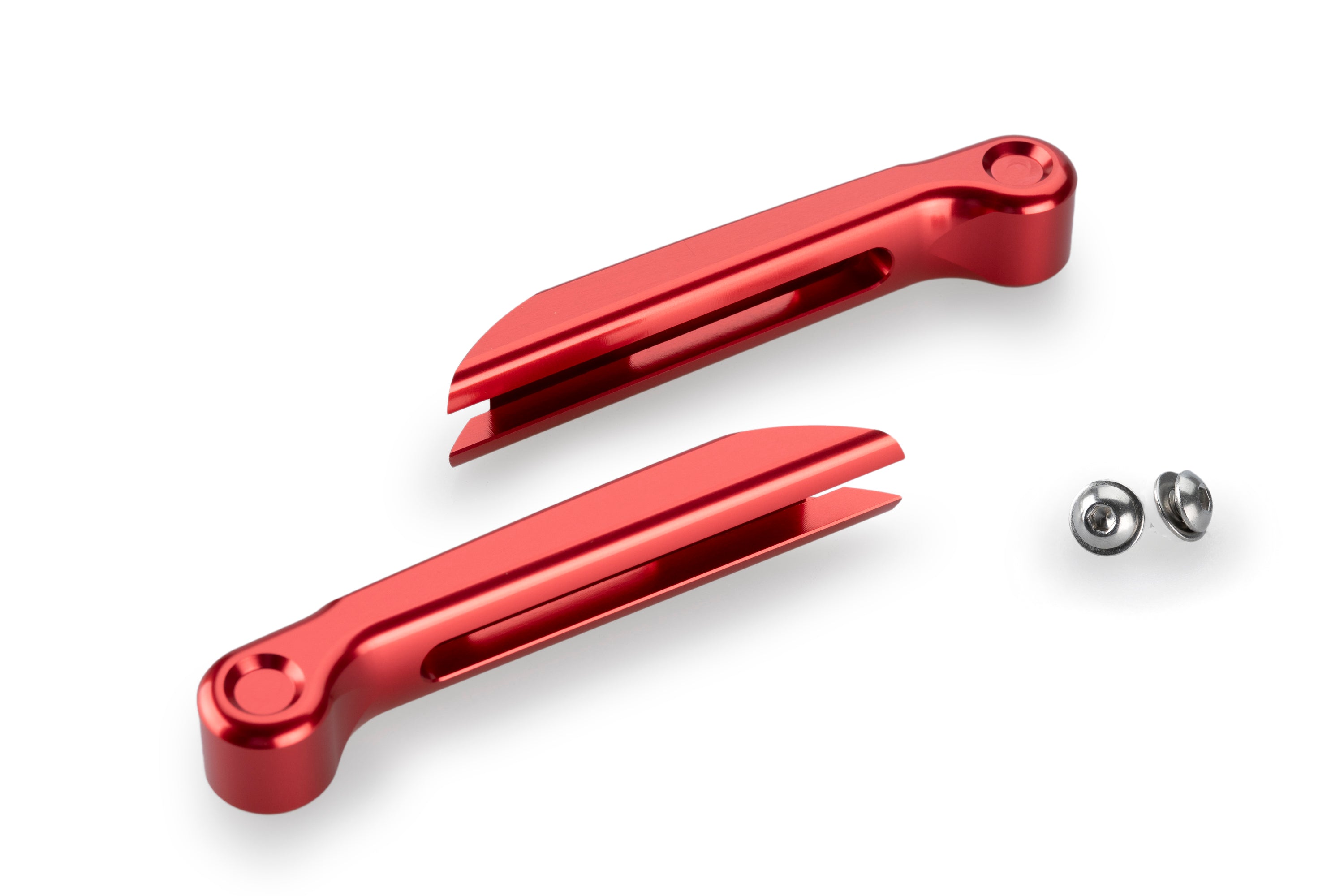 Puig Spare Lever Extenders for 4.0 Levers | Red - Pyramid Motorcycle Accessories