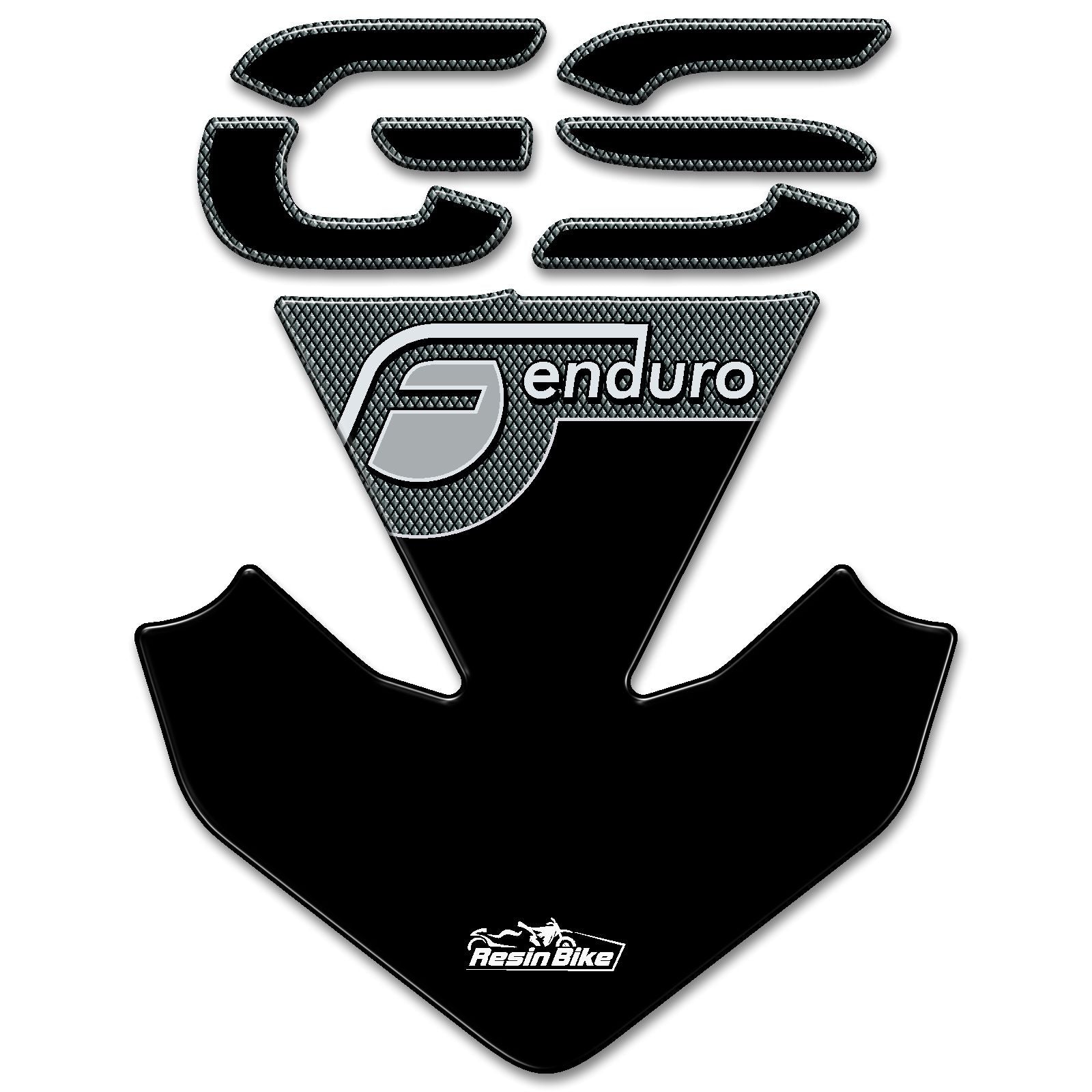 Resin Bike 3D Motorcycle Stickers - Tank Pad | BMW F 800 GS 2013>2018 - Pyramid Motorcycle Accessories