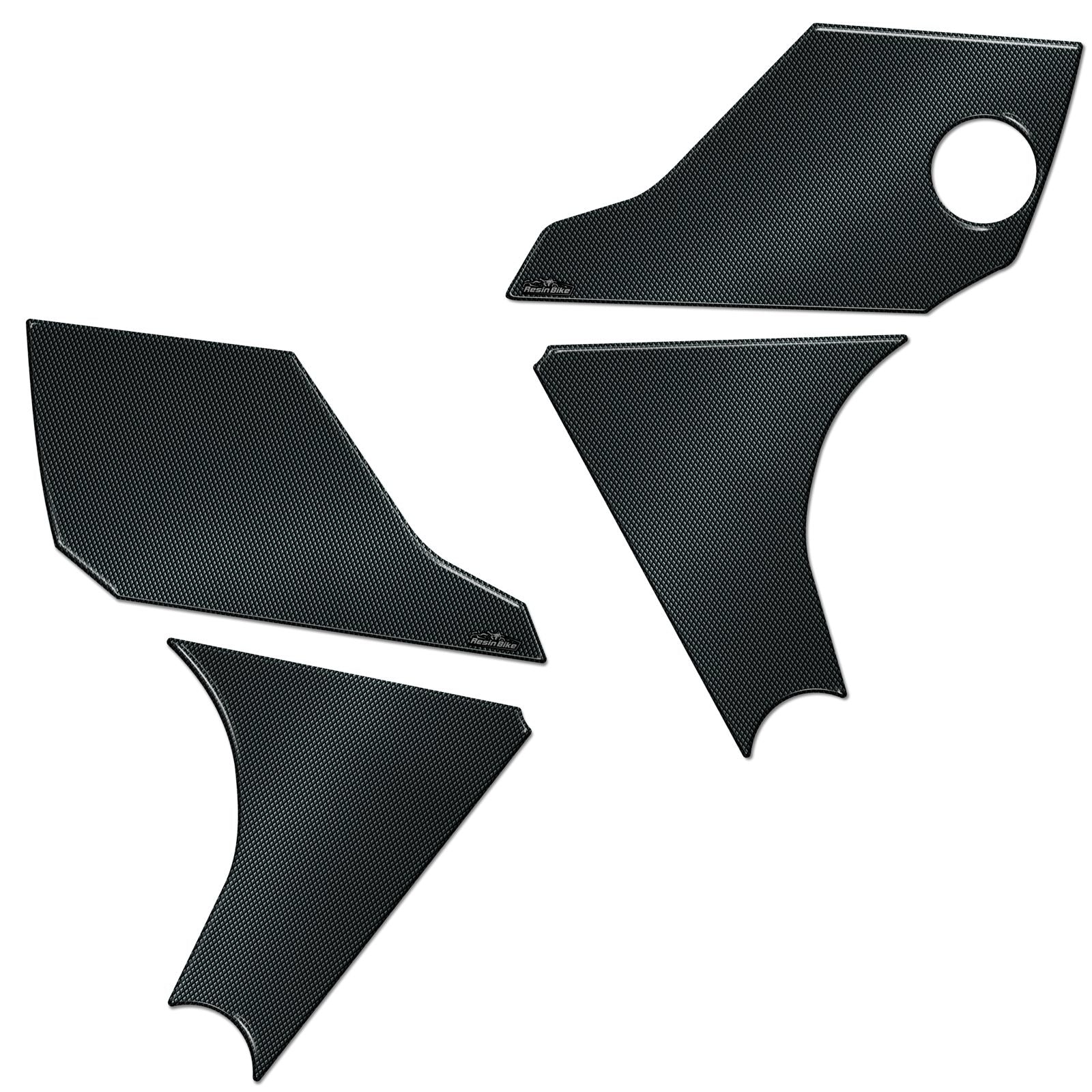 Resin Bike 3D Motorcycle Stickers - Tank Sides | Kawasaki Versys 1000 2018>2024 - Pyramid Motorcycle Accessories