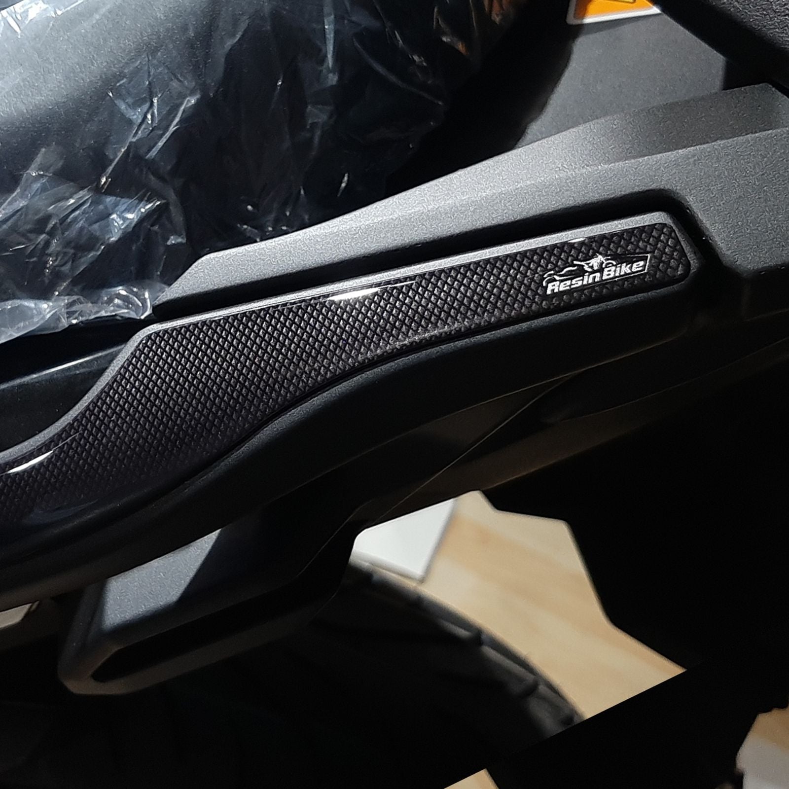 Resin Bike 3D Motorcycle Stickers - Passenger Handles | Kawasaki Versys 1000 2017>2024 - Pyramid Motorcycle Accessories