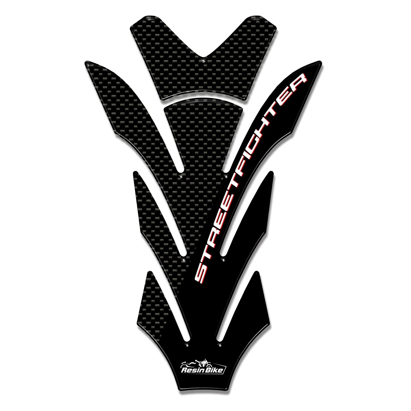Resin Bike 3D Motorcycle Stickers - Tank Pad | Ducati Streetfighter - Pyramid Motorcycle Accessories