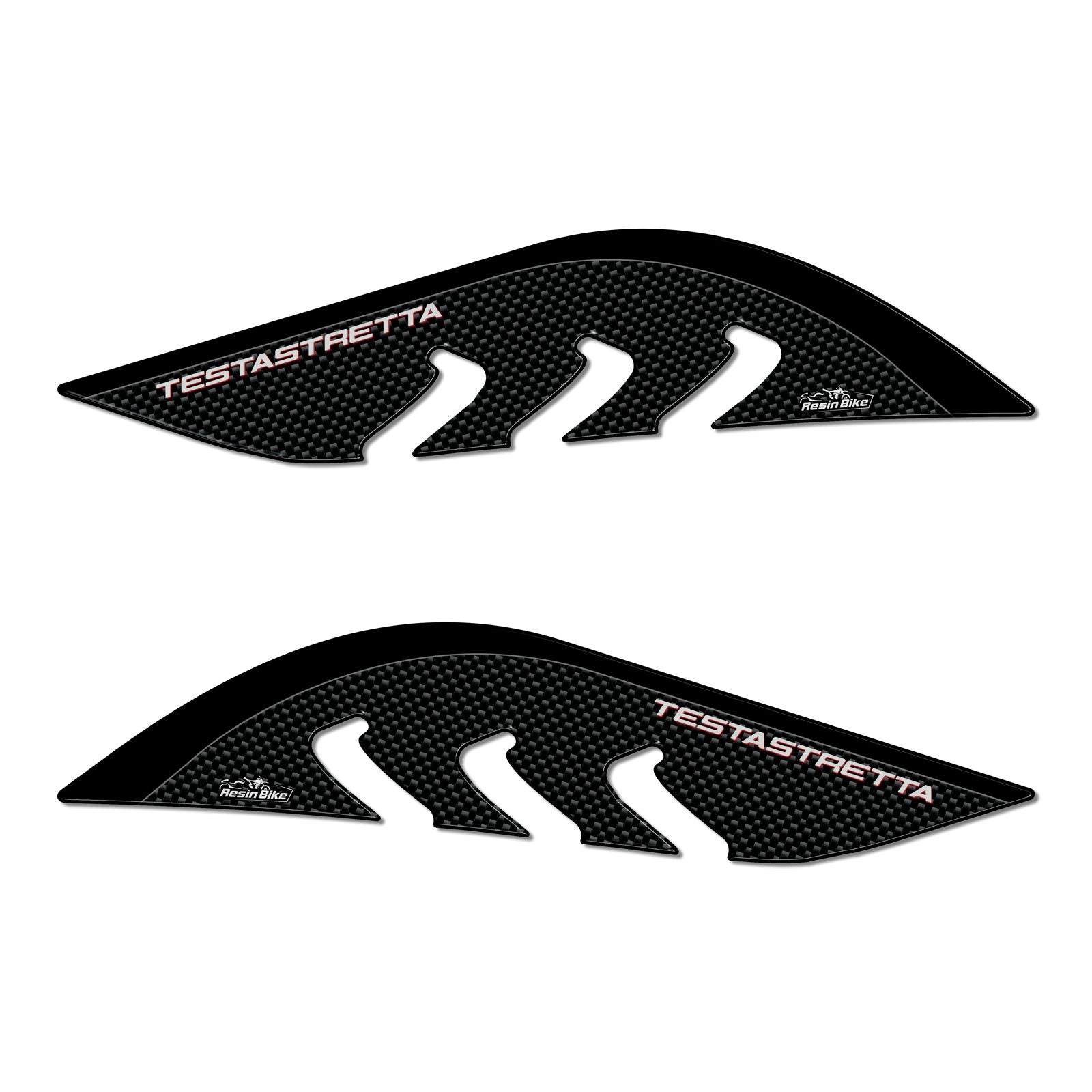 Resin Bike 3D Motorcycle Stickers - Tank Sides| Ducati Hypermotard 2013>2018 - Pyramid Motorcycle Accessories