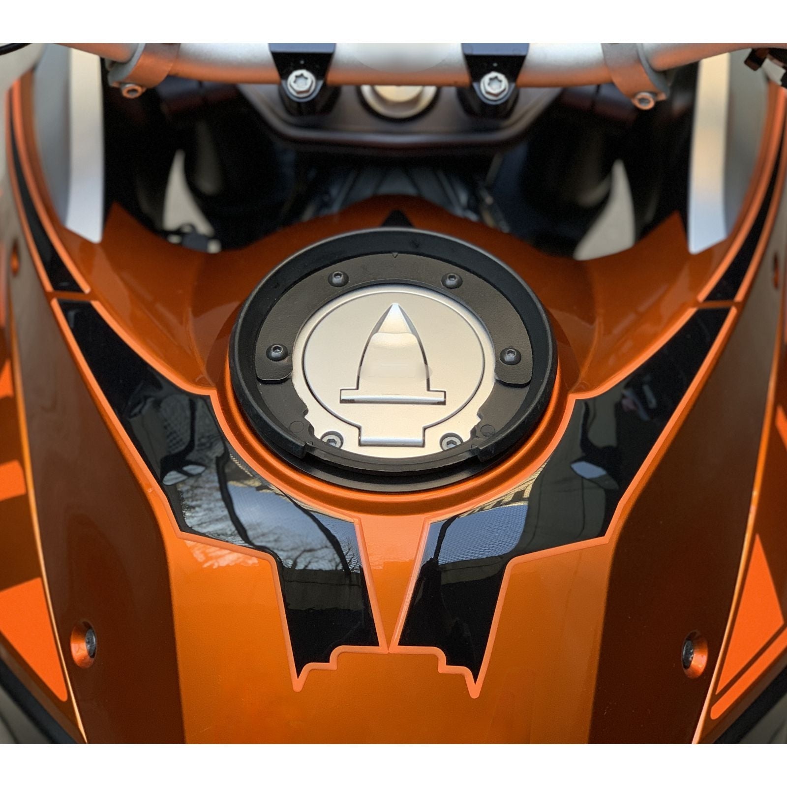 Resin Bike 3D Motorcycle Stickers - Tank Pad | KTM 1190 Adventure 2013>2016 RB-1000154200003 - Pyramid Motorcycle Accessories