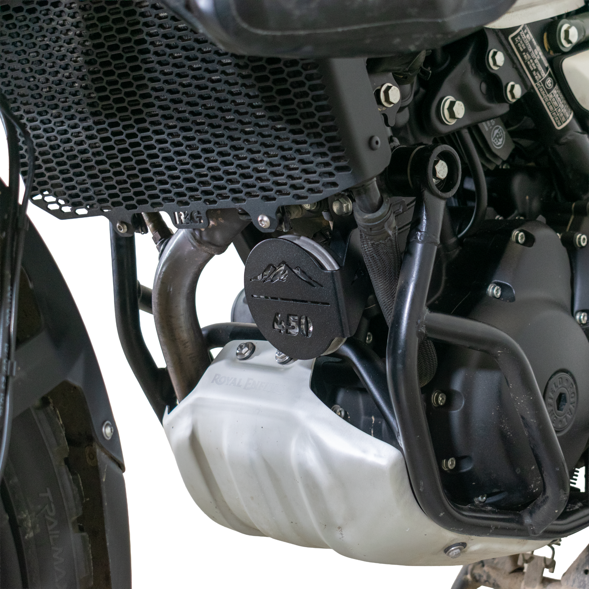 Pyramid Horn Cover | Black | Royal Enfield Himalayan 450 2024>Current - Pyramid Motorcycle Accessories