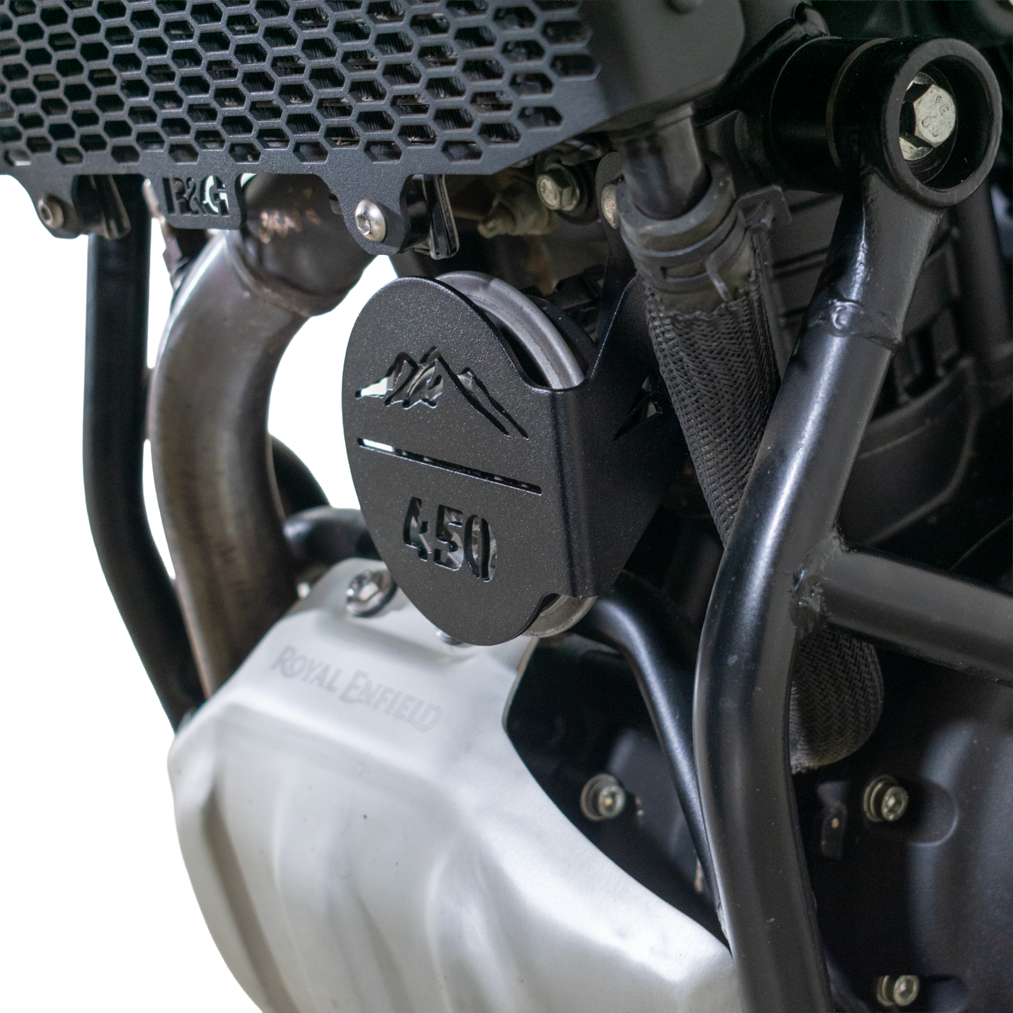 Pyramid Horn Cover | Black | Royal Enfield Himalayan 450 2024>Current - Pyramid Motorcycle Accessories