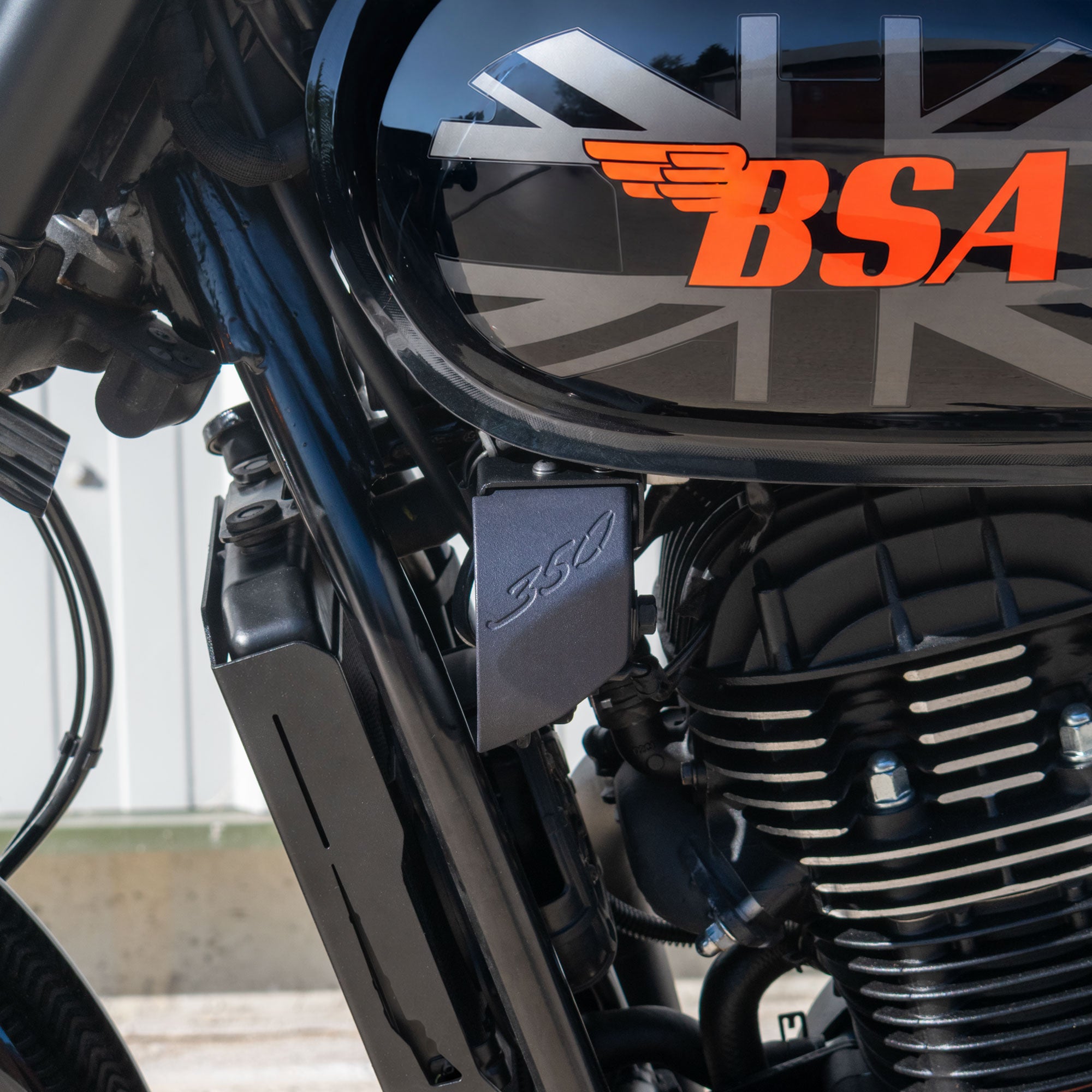 Pyramid Horn Cover | Black | BSA Bantam 350 2025>Current