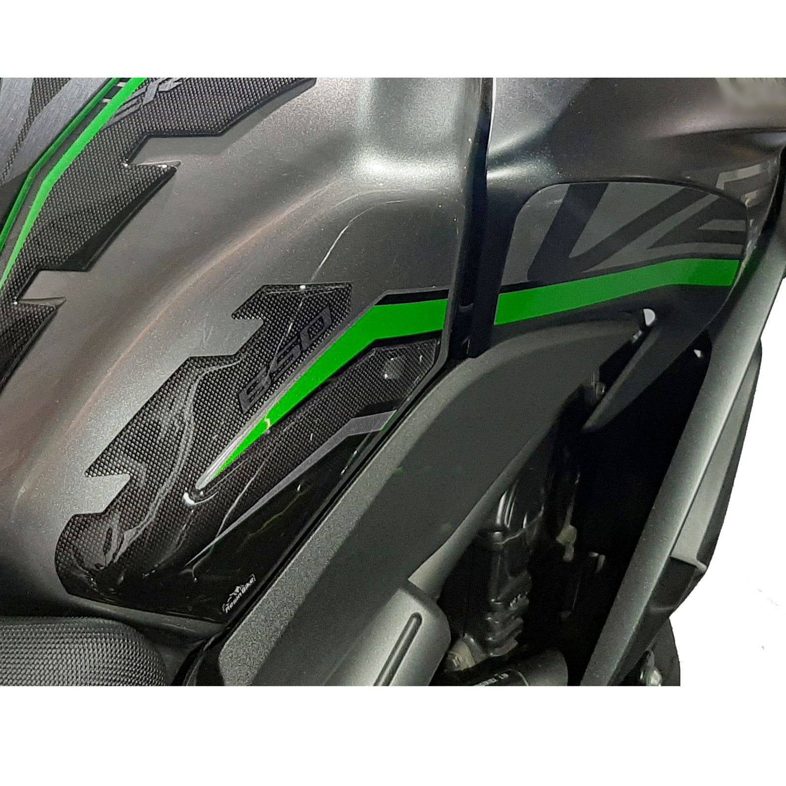 Resin Bike 3D Motorcycle Stickers - Tank Sides | Kawasaki Versys 650 2017>2021 RB-1000155700007 - Pyramid Motorcycle Accessories