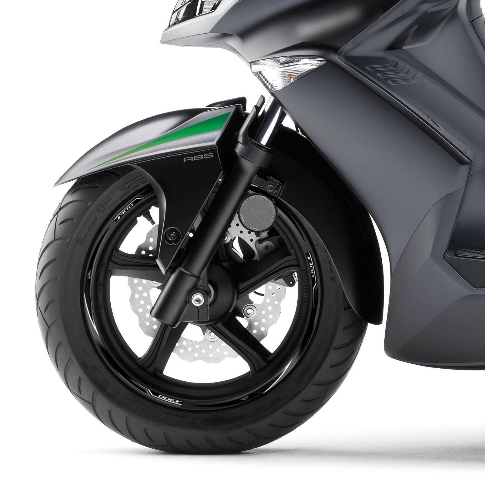 Resin Bike 3D Motorcycle Stickers - Wheels| Kawasaki J 300 2017>2021 RB-1000157200000 - Pyramid Motorcycle Accessories