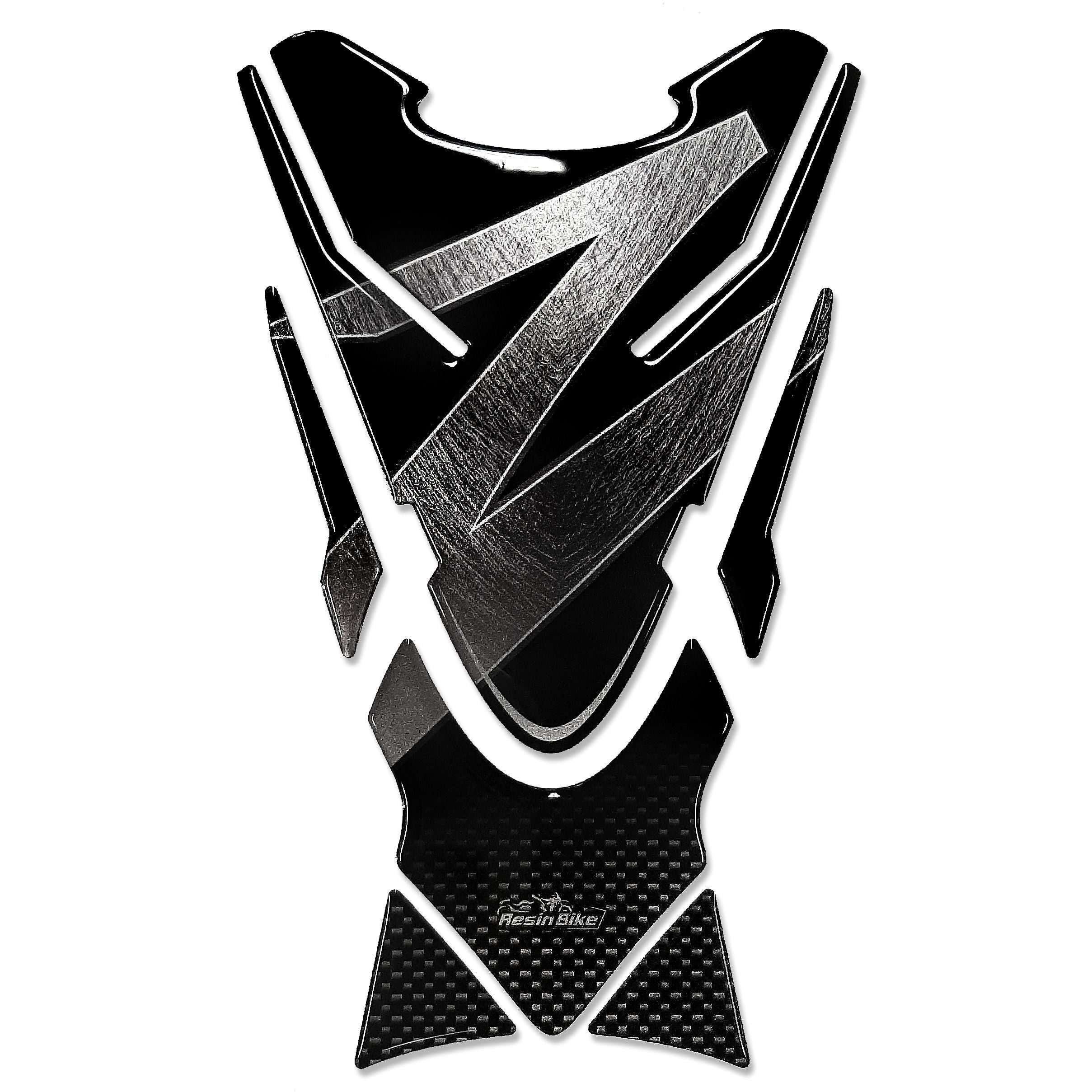 Resin Bike 3D Motorcycle Stickers - Tank Pad | Kawasaki Z 750/Z 1000 2017>2020 RB-1000157600008ย -ย ย Pyramid Motorcycle Accessories