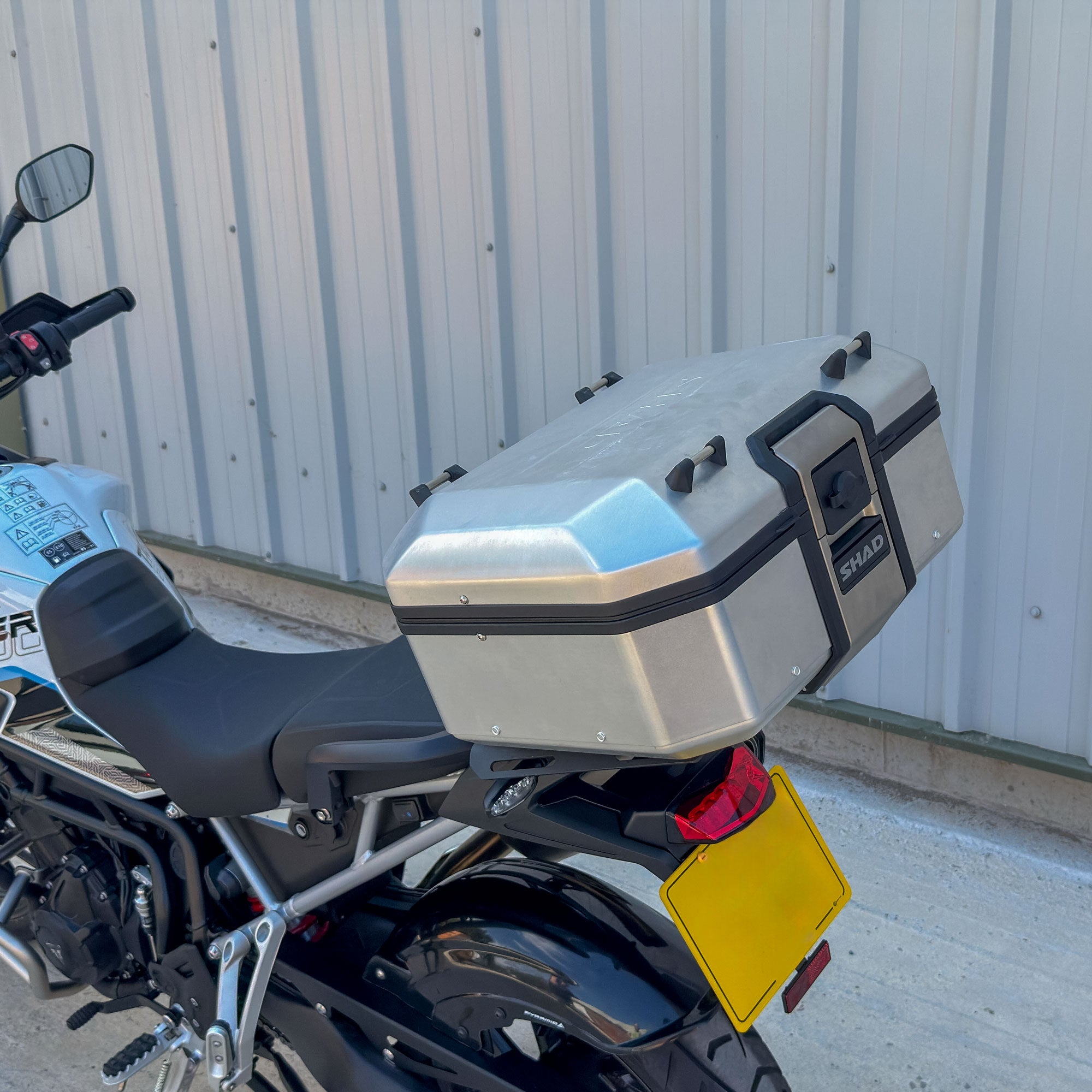 Pyramid Seat Rack | Matte Black | Triumph Tiger 900/1200 2020>Current