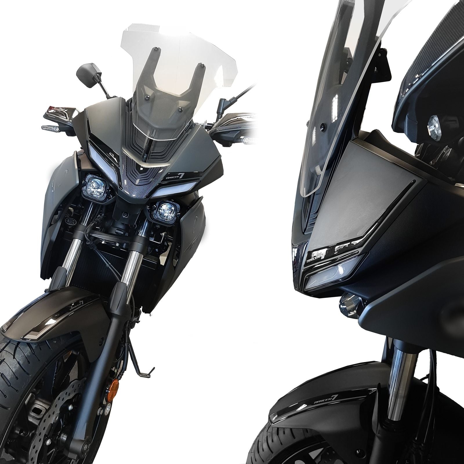Resin Bike 3D Motorcycle Stickers - Frontal Area | Yamaha Tracer 7 2021>2024 RB-1000158900008 - Pyramid Motorcycle Accessories