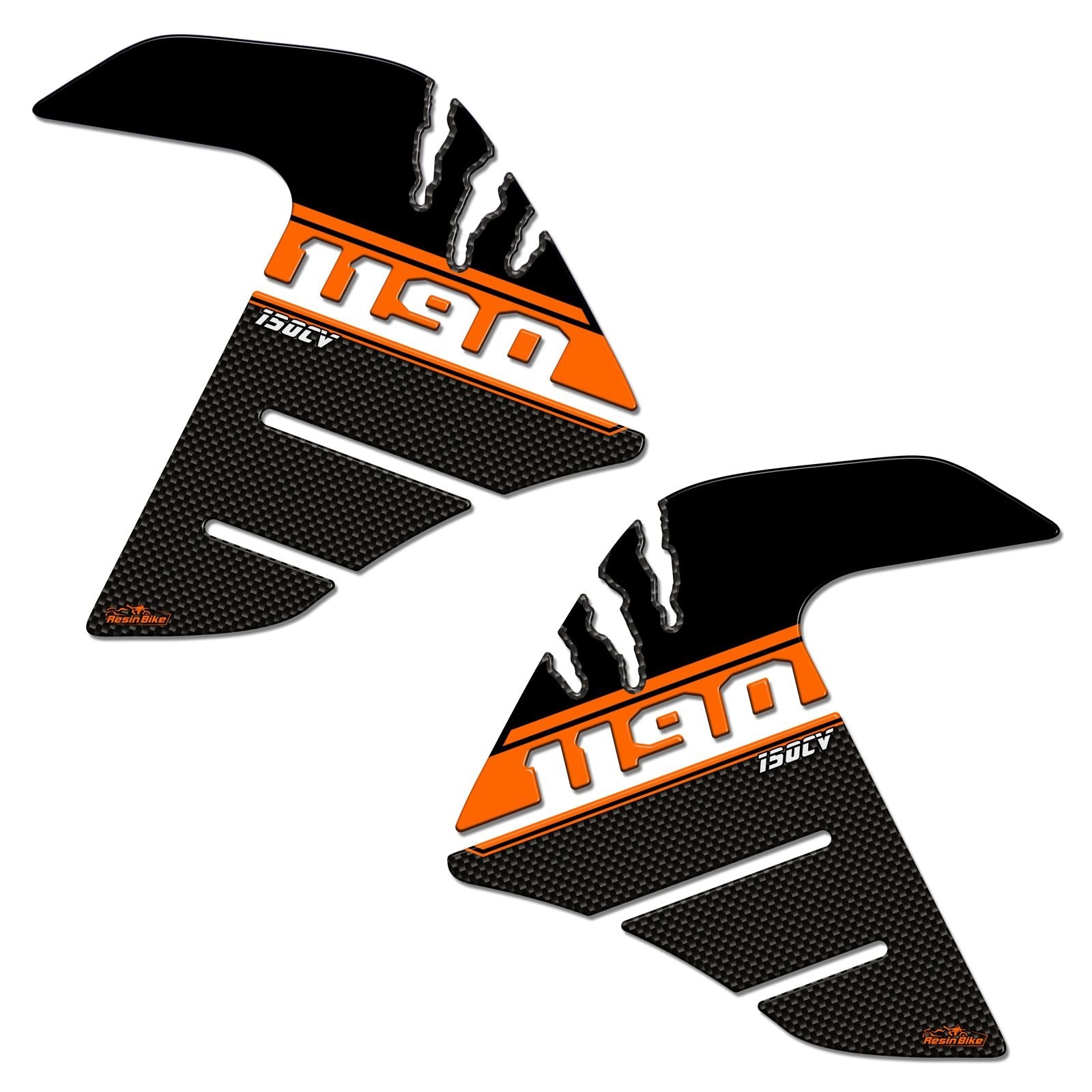 Resin Bike 3D Motorcycle Stickers - Tank Sides | KTM 1190 Adventure 2013>2016 - Pyramid Motorcycle Accessories